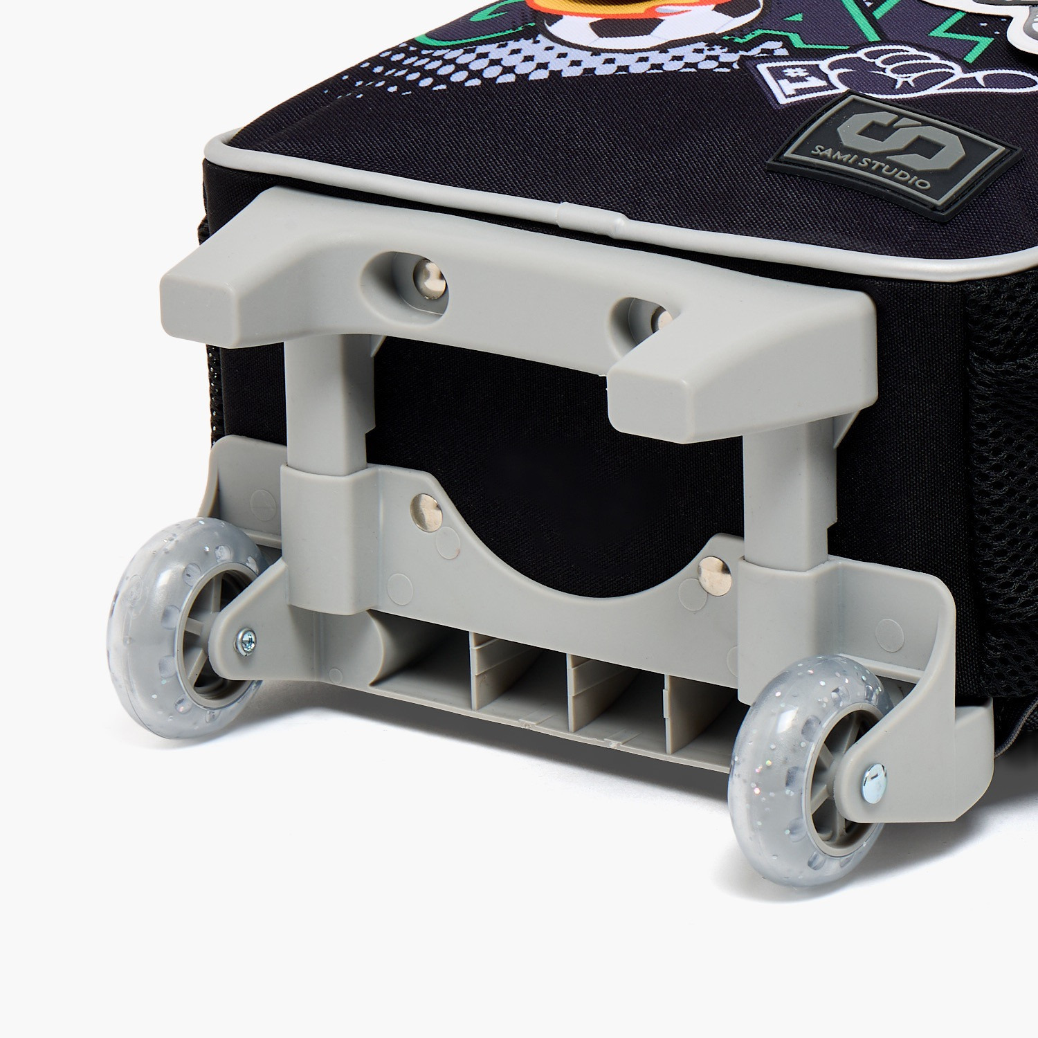 SAMI STUDIO Trolley Bag for Boys 5-8 Years with Adjustable Shoulder Straps - 12 inches-school-bagsandbackpacks-trolleybags-image-11