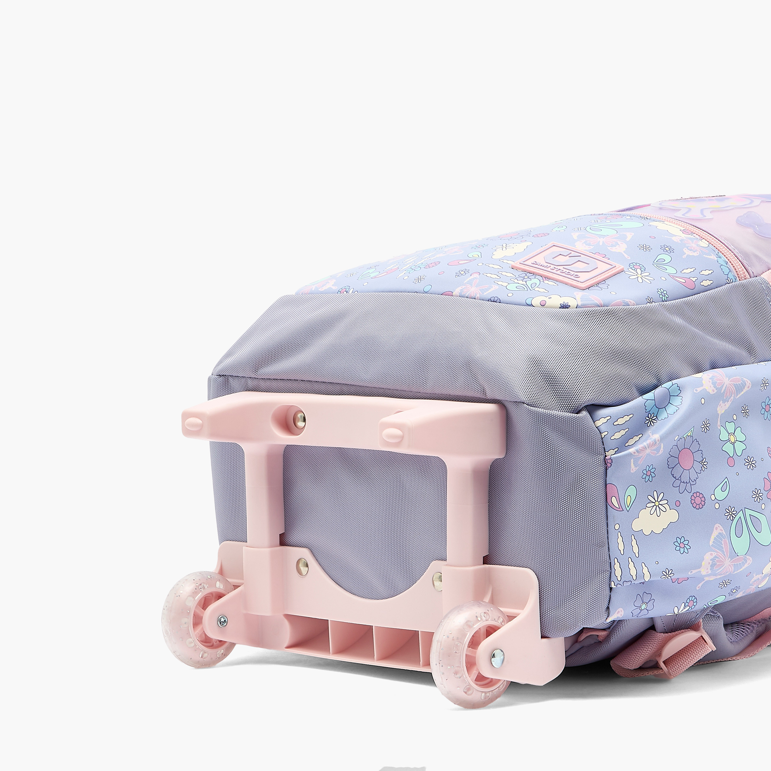 MARSHMALLOW Butterfly Print Backpack for 5-8 Years Girls with Padded Strap-school-bagsandbackpacks-trolleybags-image-10