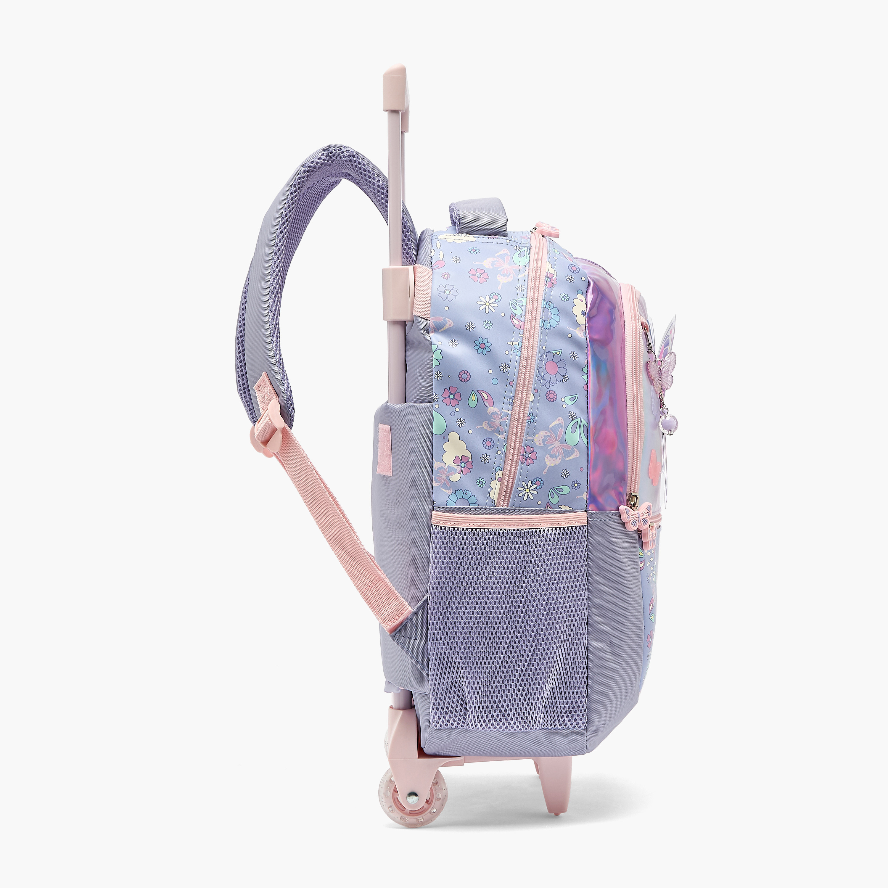 MARSHMALLOW Butterfly Print Backpack for 5-8 Years Girls with Padded Strap-school-bagsandbackpacks-trolleybags-image-7