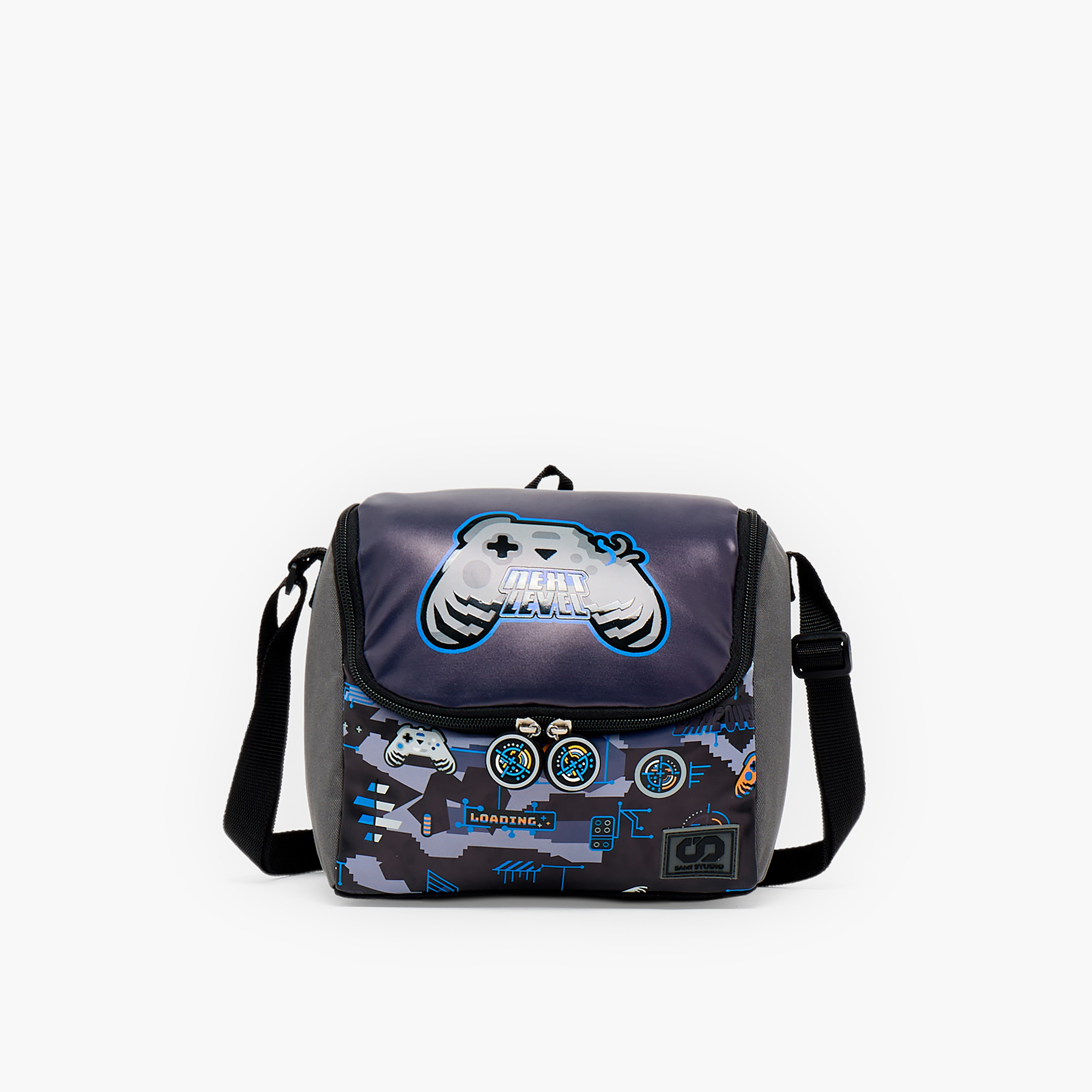شنطة غداء عازلة للحرارة للأولاد سن 5-8 سنوات بطبعات من سامي ستوديو-school-lunchessentials-lunchbags-image-1