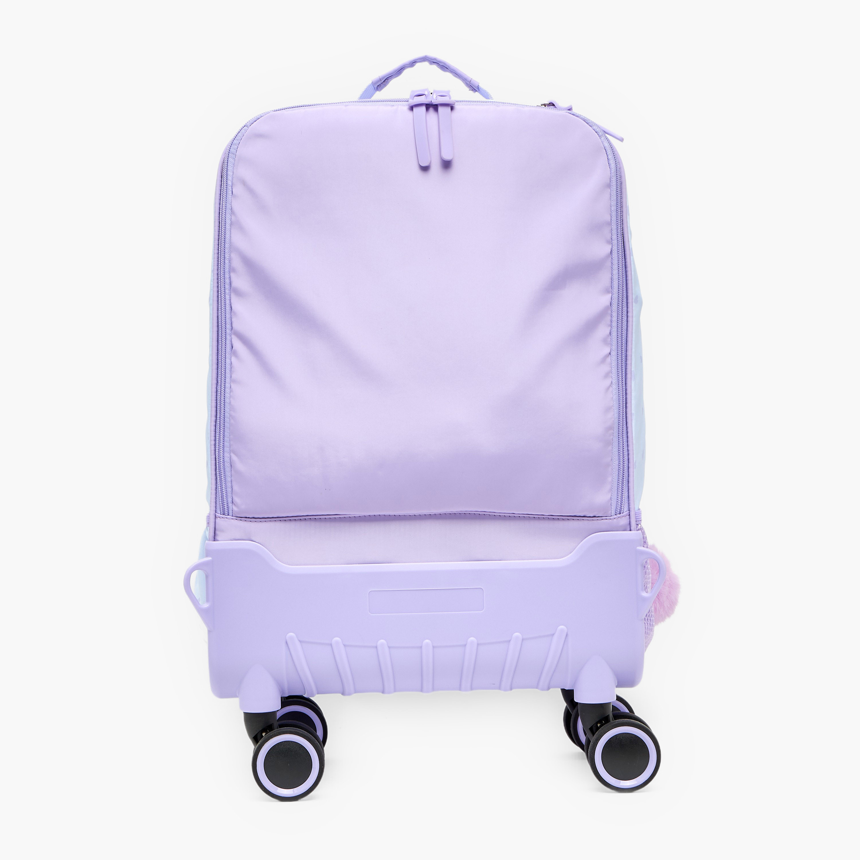 شنطة ترولي بمقبض قابل للسحب وطبعات للبنات 8 - 13 سنة من سامي ستوديو - 18 بوصة-school-bagsandbackpacks-trolleybags-image-10