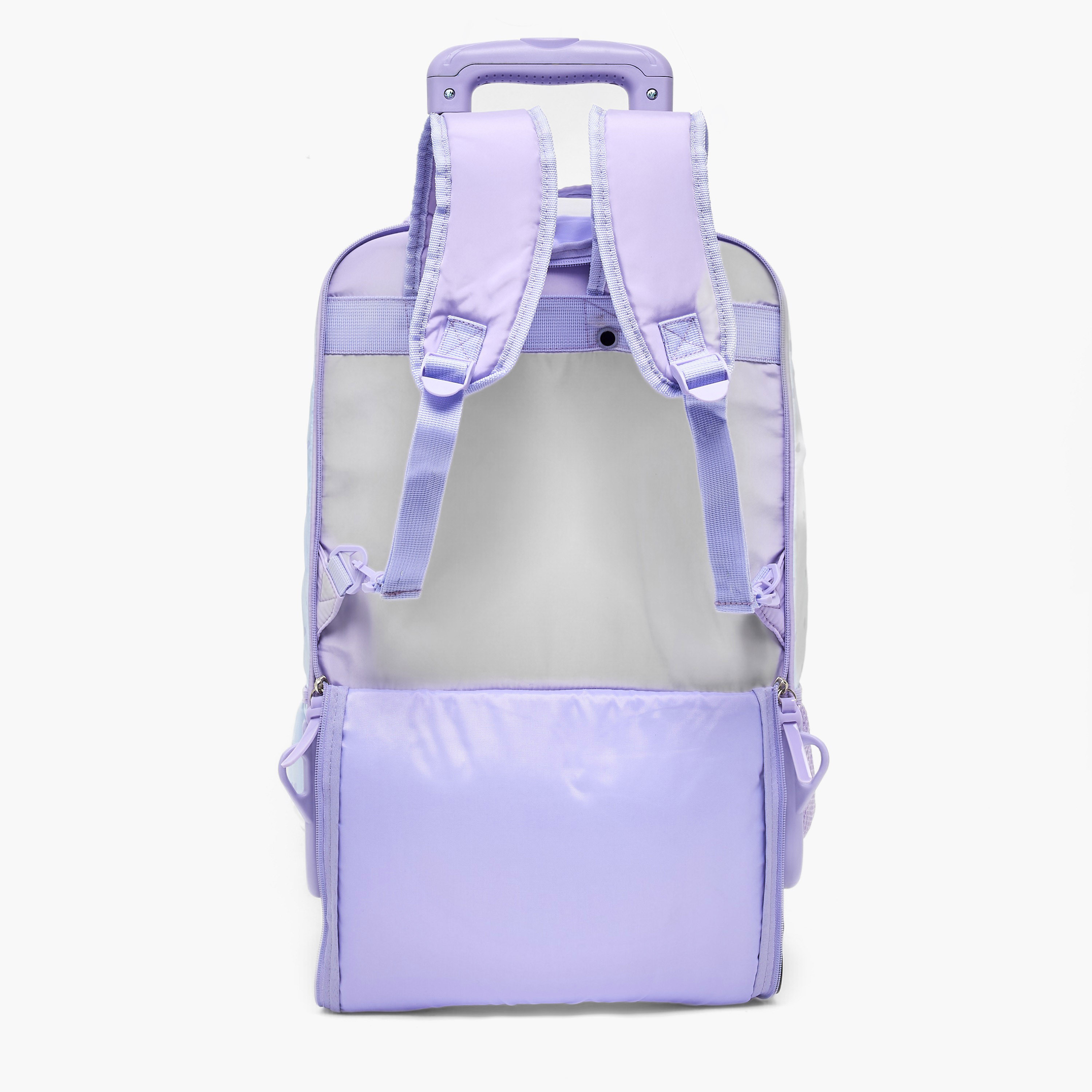 شنطة ترولي بمقبض قابل للسحب وطبعات للبنات 8 - 13 سنة من سامي ستوديو - 18 بوصة-school-bagsandbackpacks-trolleybags-image-9