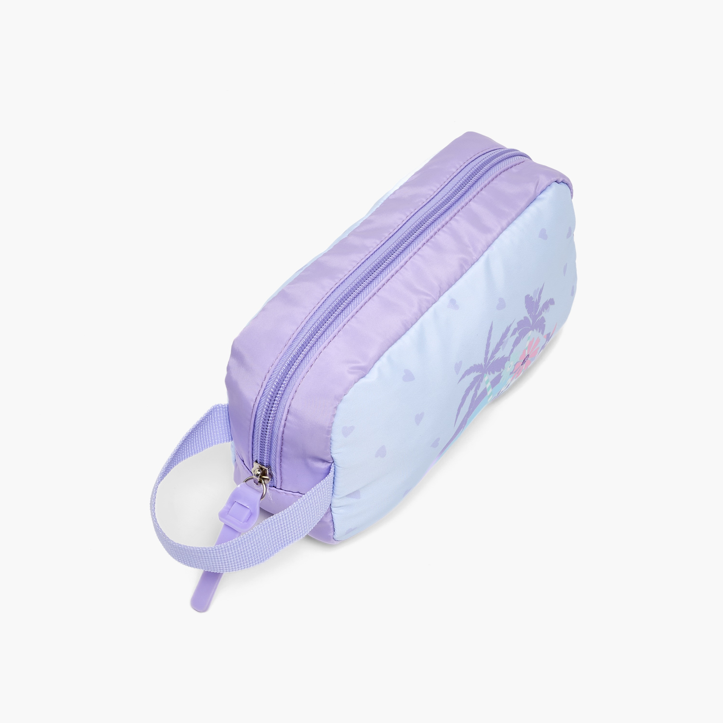 SAMI STUDIO Tropical Print Pencil Pouch with Zip Closure-school-stationery-pencilcases-image-3