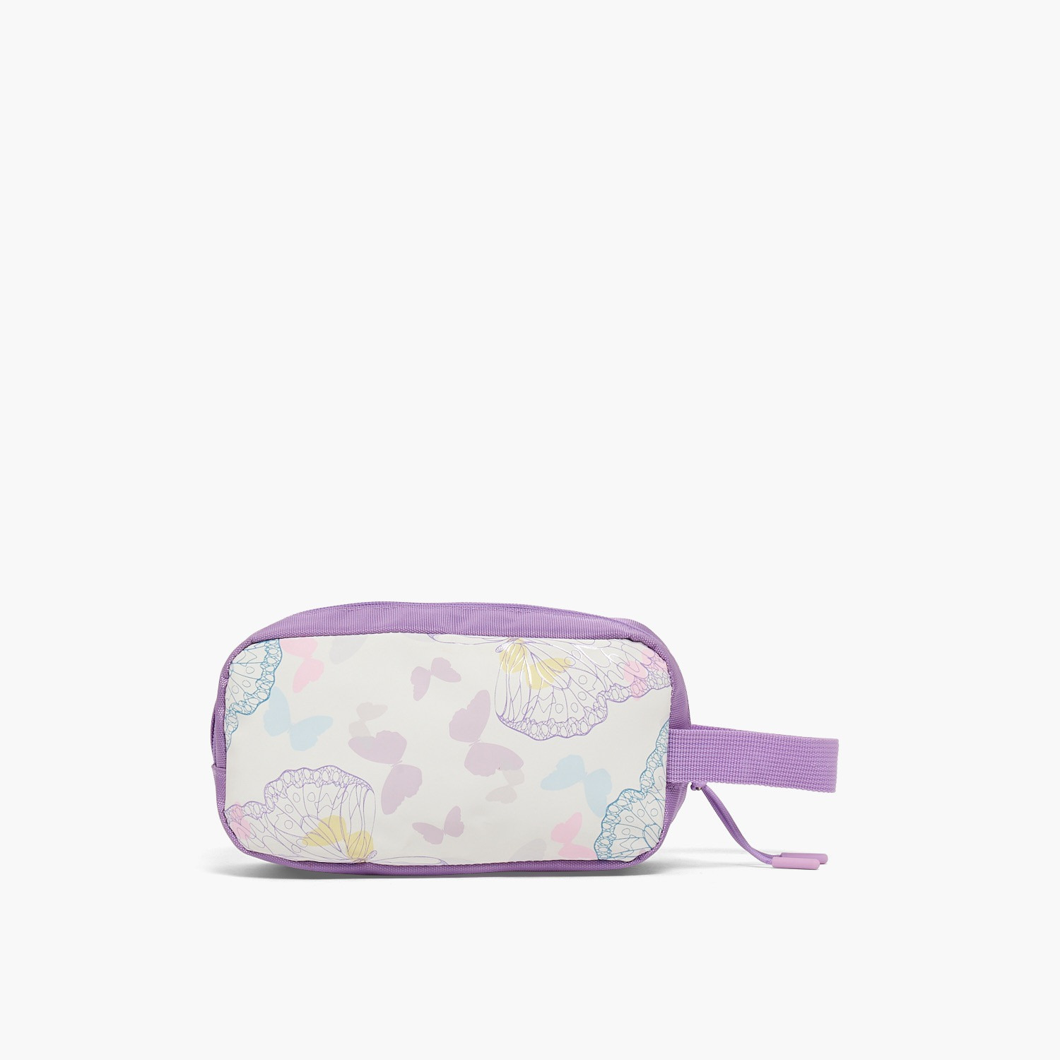 SAMI STUDIO Butterfly Print Pencil Pouch with Zip Closure-school-stationery-pencilcases-image-5