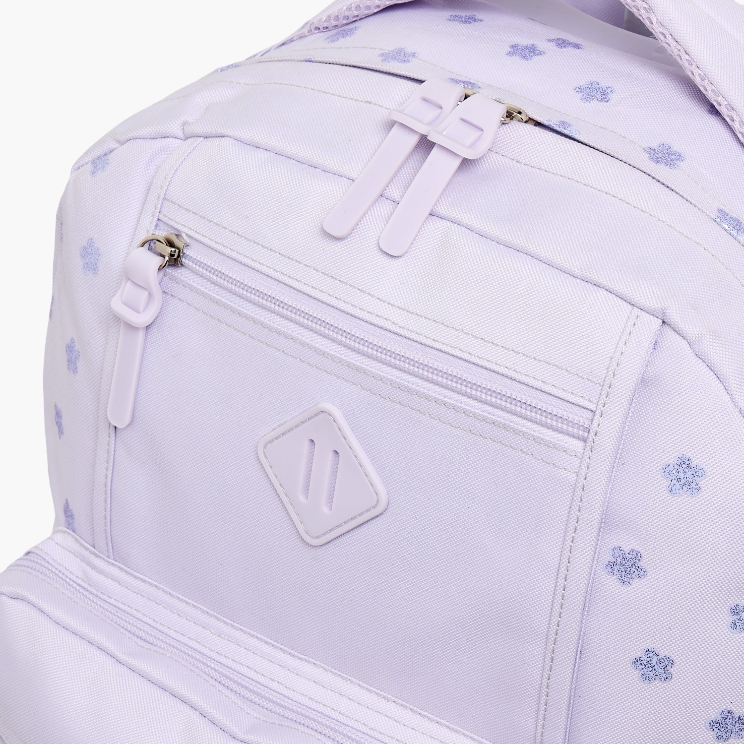 SAMI STUDIO Floral Print Trolley Bag for Girls 8-13 Years with Zip Closure - 17 inches-school-bagsandbackpacks-trolleybags-image-5
