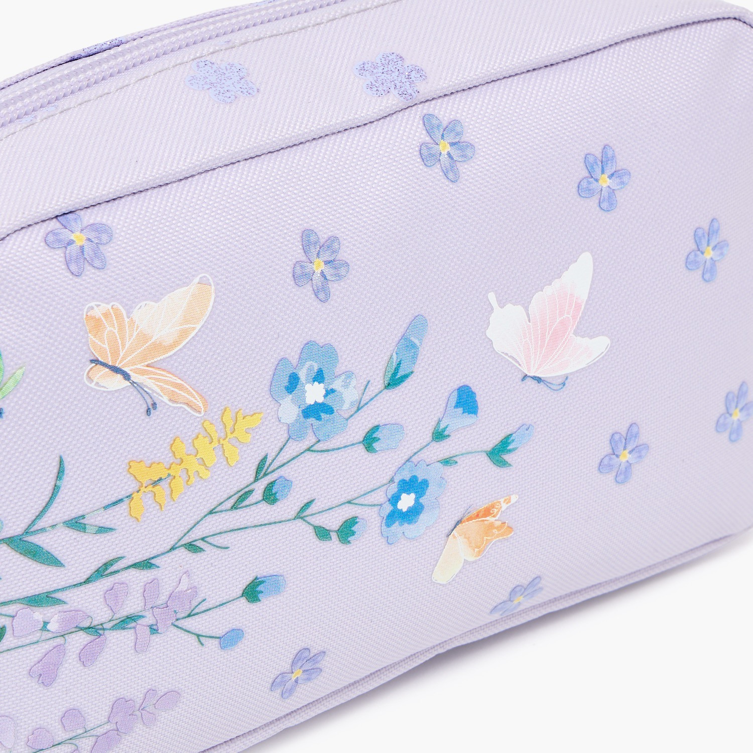 SAMI STUDIO Floral Print Pencil Pouch with Zip Closure-school-stationery-pencilcases-image-6