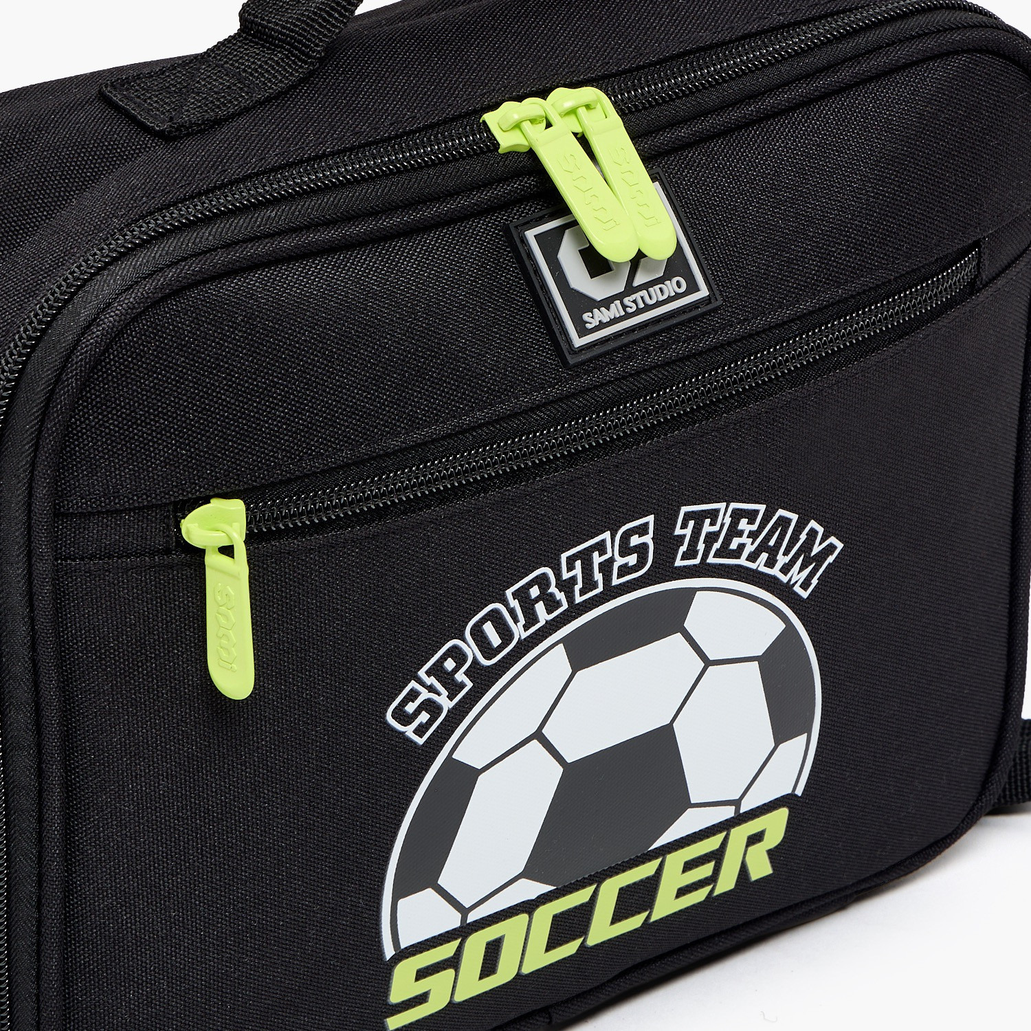 SAMI STUDIO Football Print Lunch Bag for Boys 8-13 Years with Detachable Strap-school-lunchessentials-lunchbags-image-4