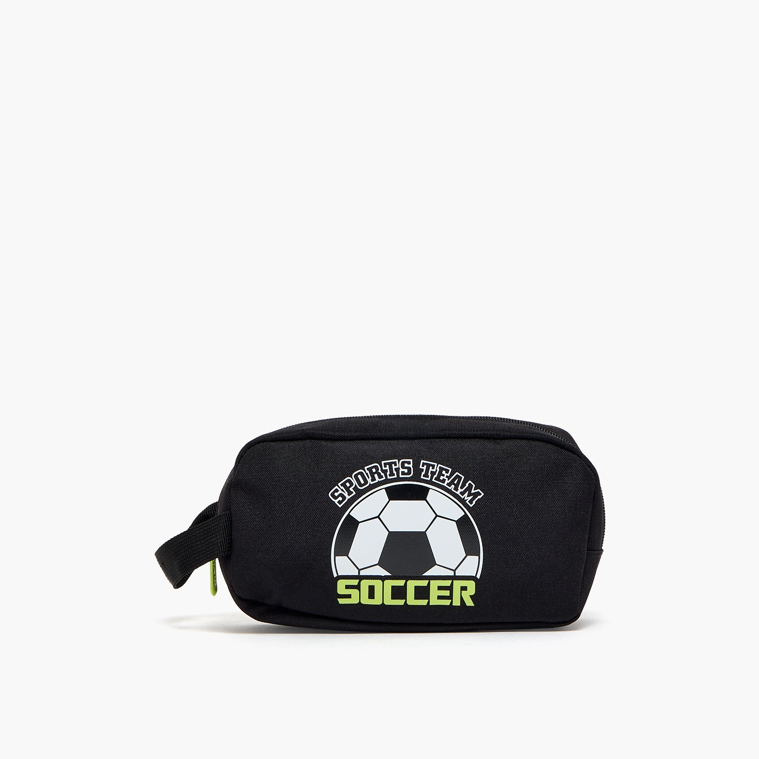 SAMI STUDIO Football Print Pencil Pouch with Zip Closure-school-stationery-pencilcases-image-1