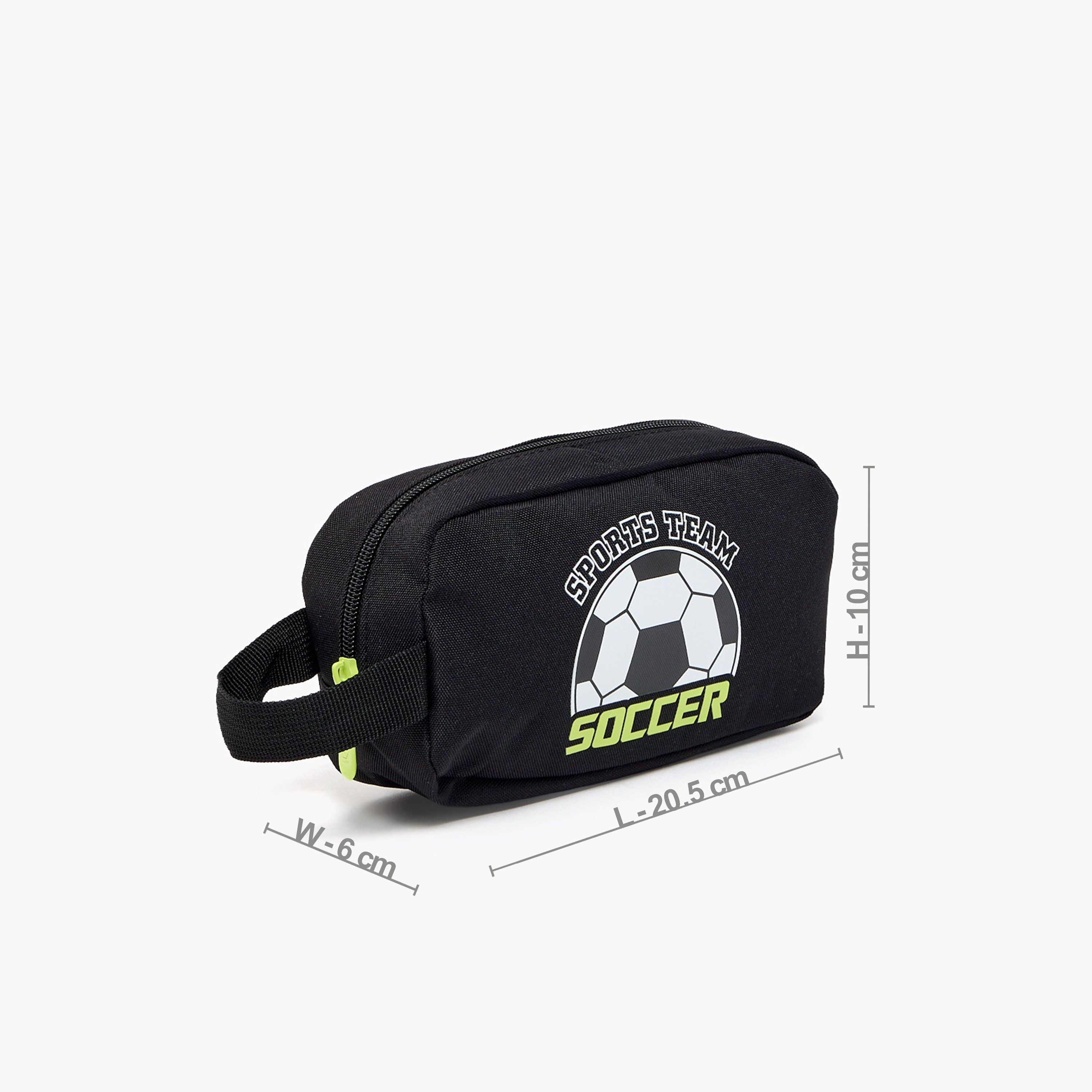 SAMI STUDIO Football Print Pencil Pouch with Zip Closure-school-stationery-pencilcases-image-4