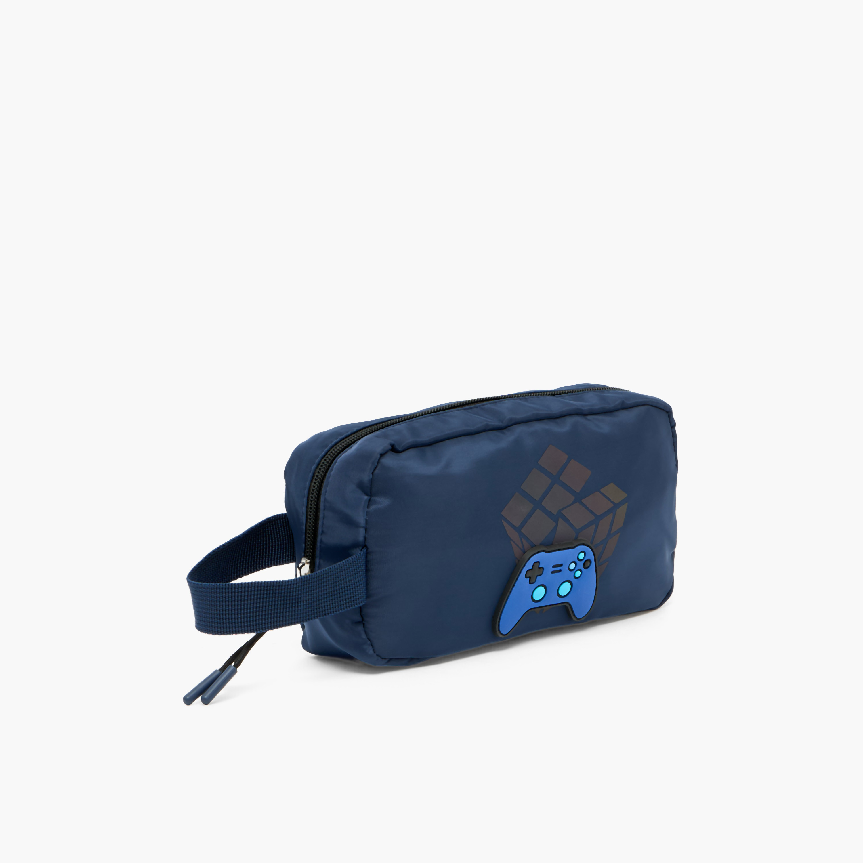 مقلمة بسحاب إغلاق وتزيينات من سامي ستوديو-school-stationery-pencilcases-image-3
