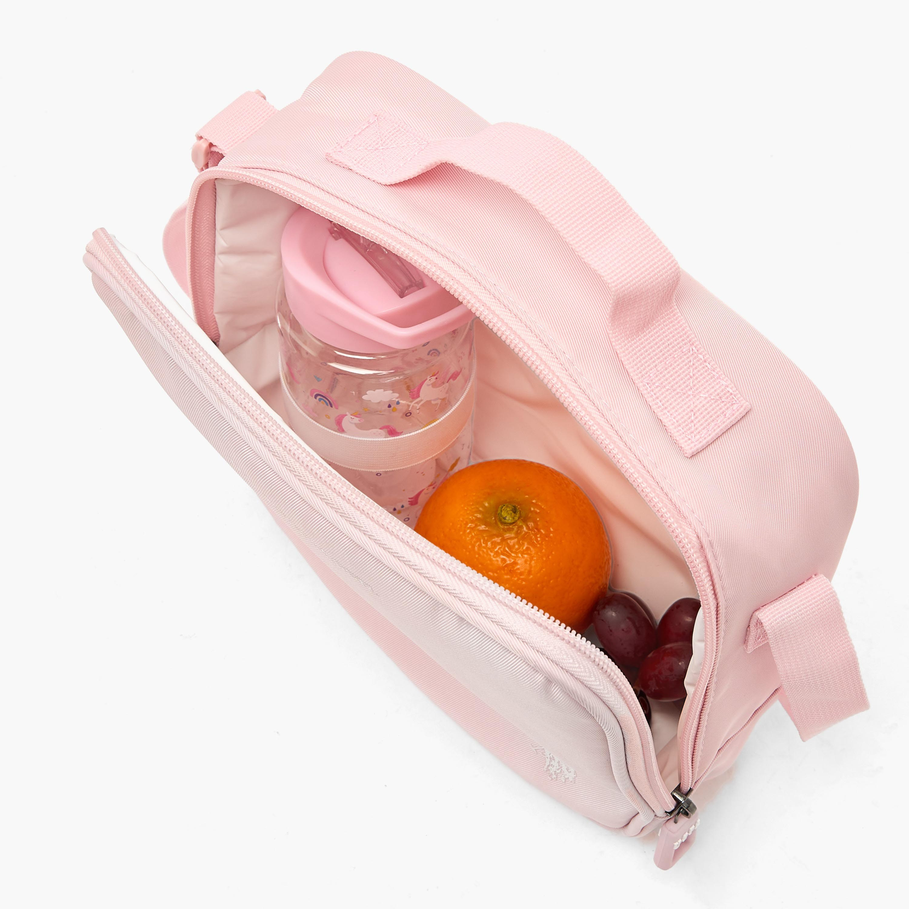 شنطة غداء عازلة بطبعات للبنات من 8-13 سنة من يو إس بولو أسن-school-lunchessentials-lunchbags-image-5