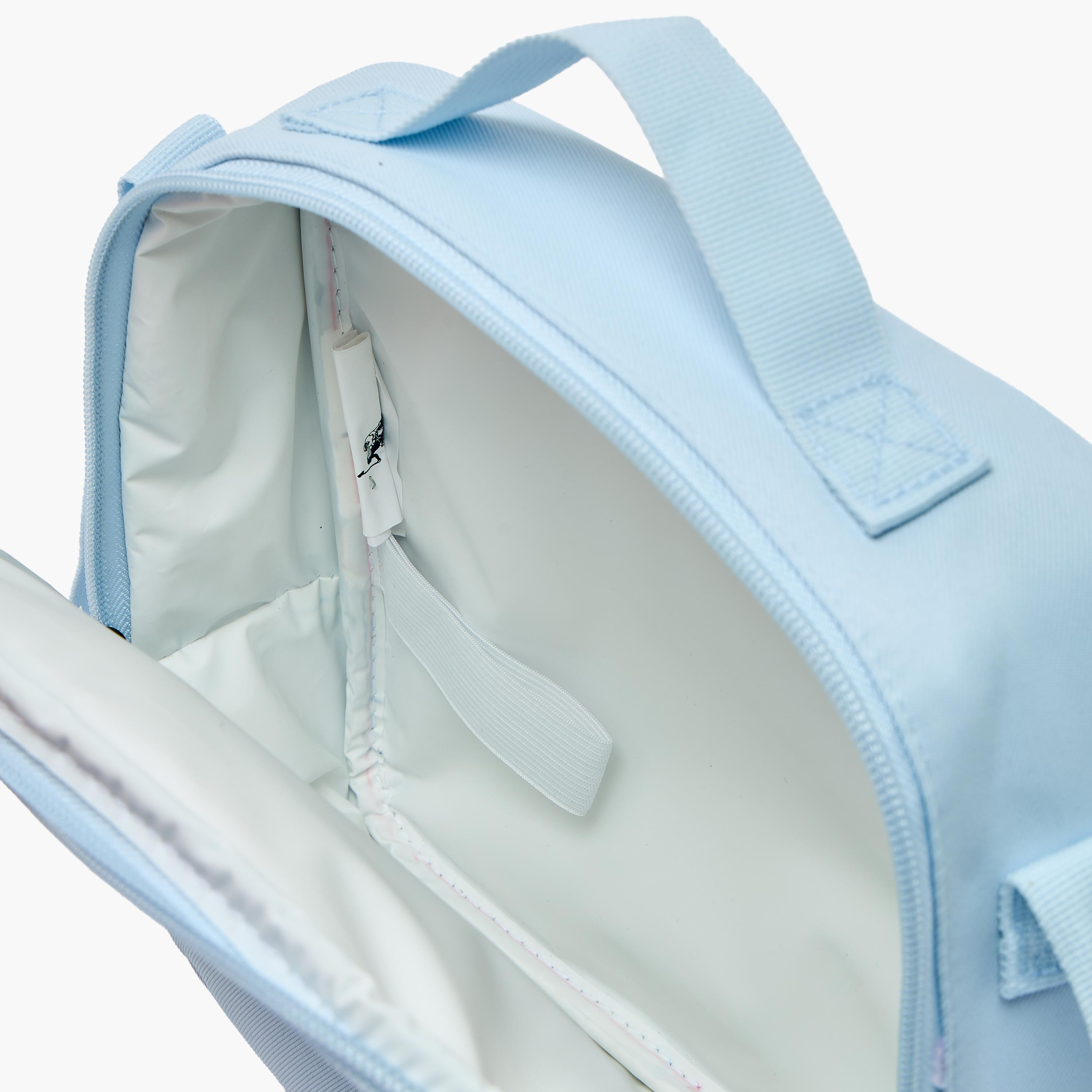 US POLO ASSN. Solid Lunch Bag for Girls 8-13 Years with Adjustable Strap-school-lunchessentials-lunchbags-image-5
