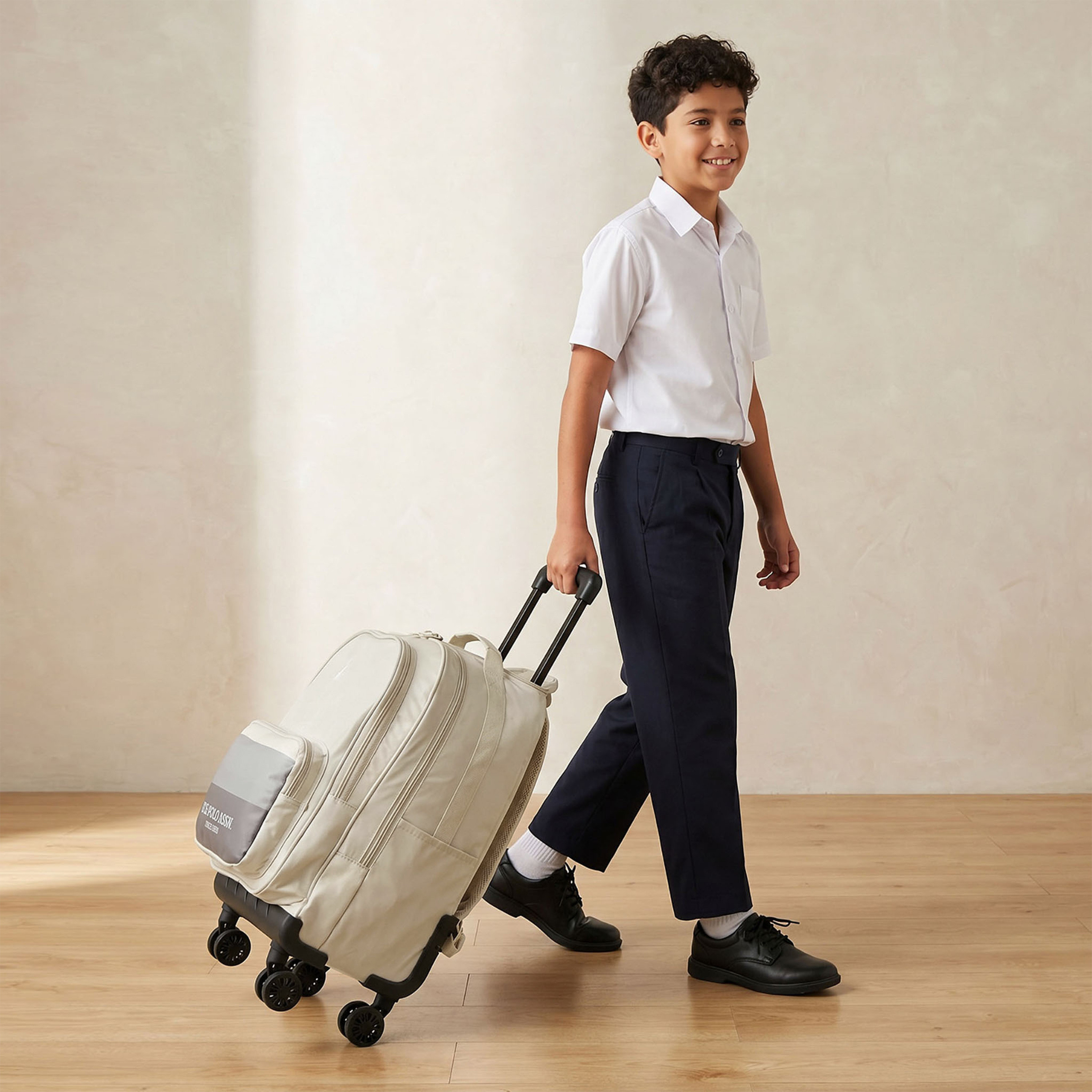 US POLO ASSN. Printed Trolley Backpack for Boys 8-13 Years with Zip Closure - 19 inches-school-bagsandbackpacks-trolleybags-image-3