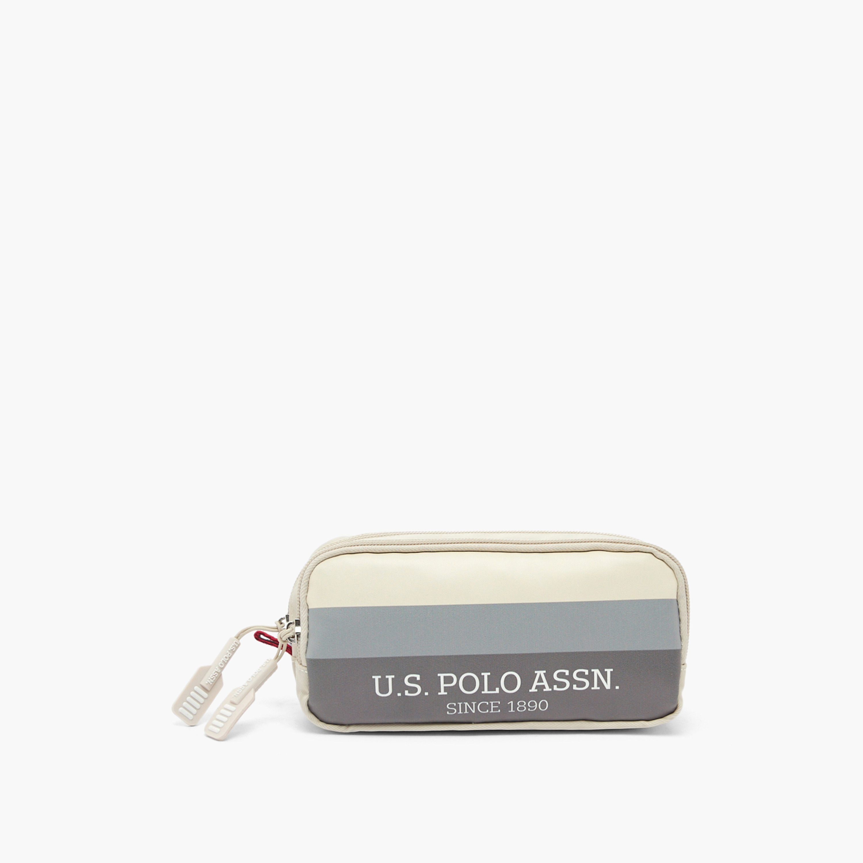US POLO ASSN. Printed Pencil Pouch with 2 Compartments-school-stationery-pencilcases-image-1