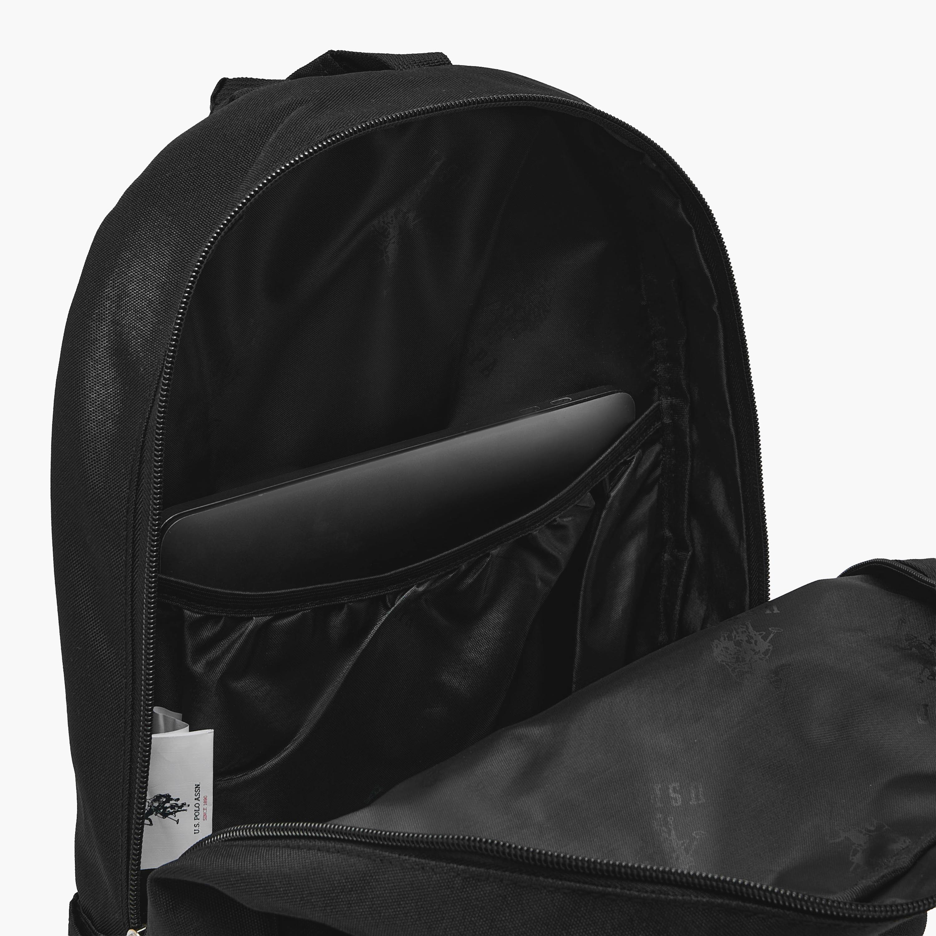 US POLO ASSN. Solid Backpack for Boys 8-13 Years with Adjustable Shoulder Straps - 18 inches-school-bagsandbackpacks-backpacks-image-6