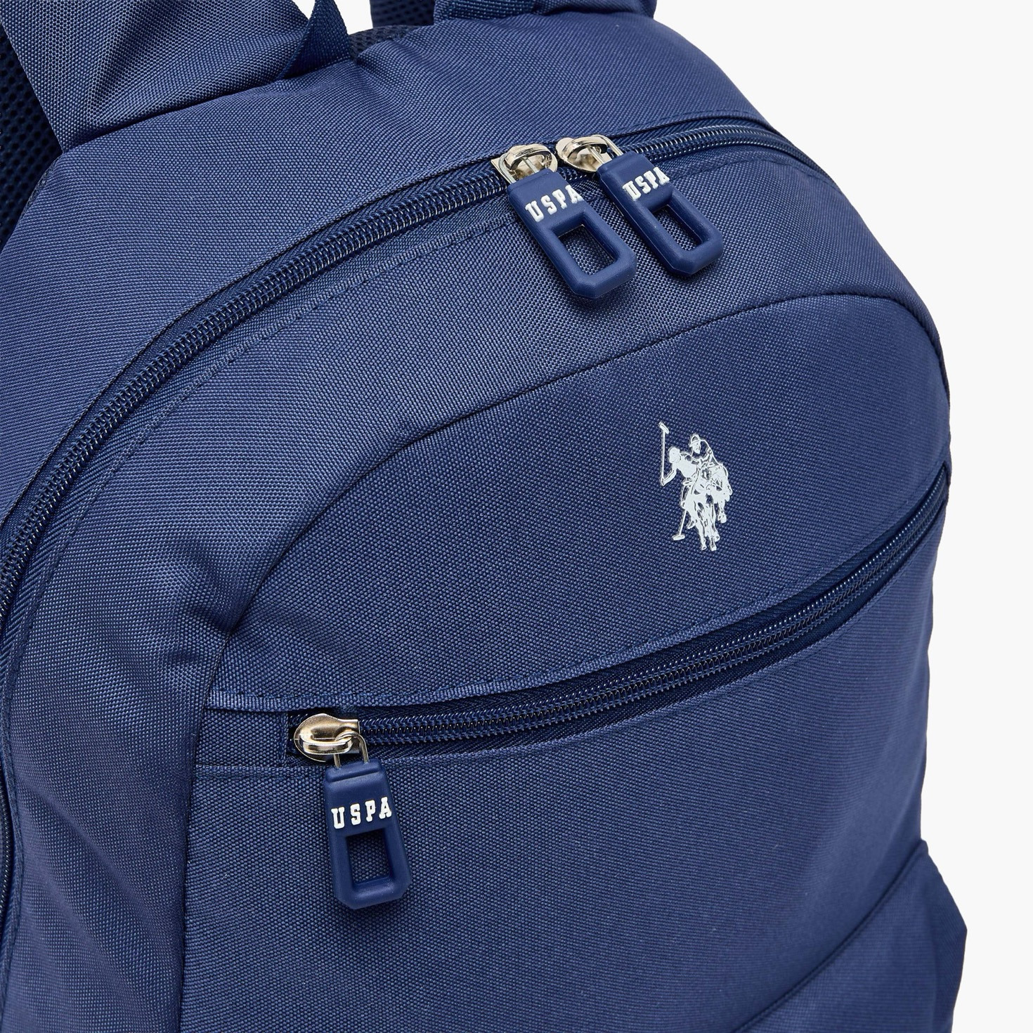 شنطة ظهر سادة بسحابات إغلاق للأولاد من سن 8 -13 سنة من يو إس بولو أسن - 18 بوصة-school-bagsandbackpacks-backpacks-image-4