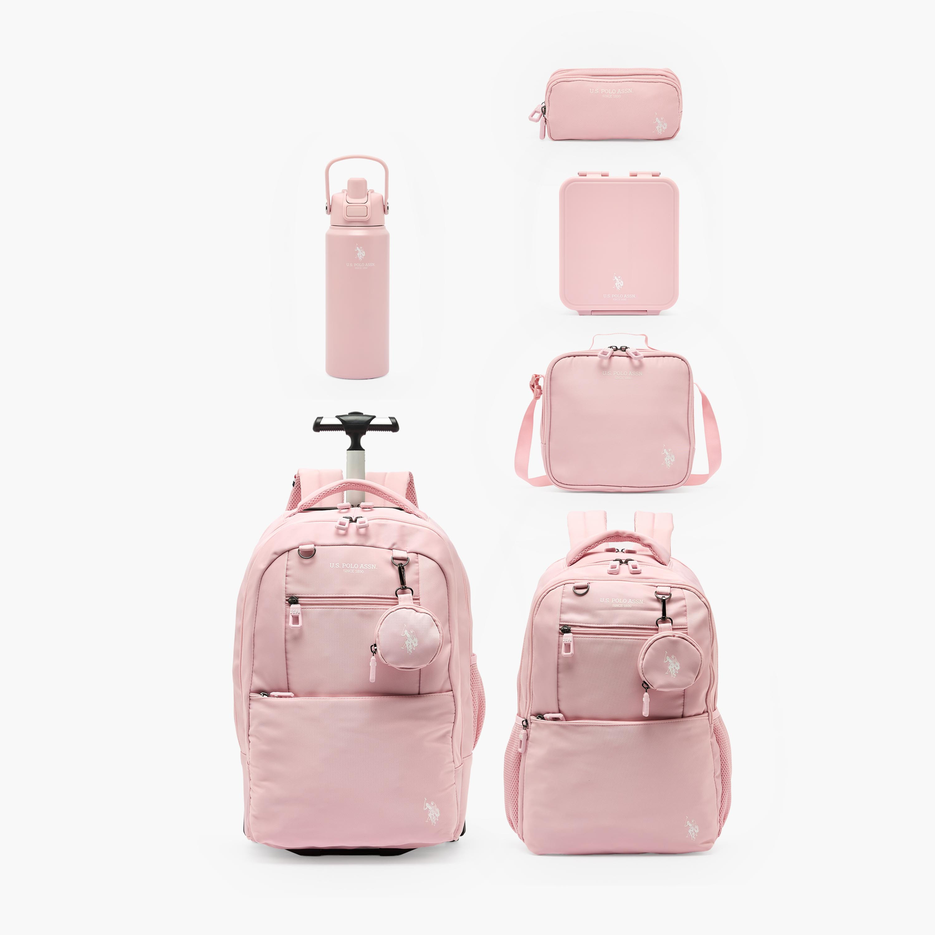 US POLO ASSN. Solid Bento Lunch Box for Girls with Soup Bowl - 1.7 L-school-lunchessentials-lunchboxes-image-10