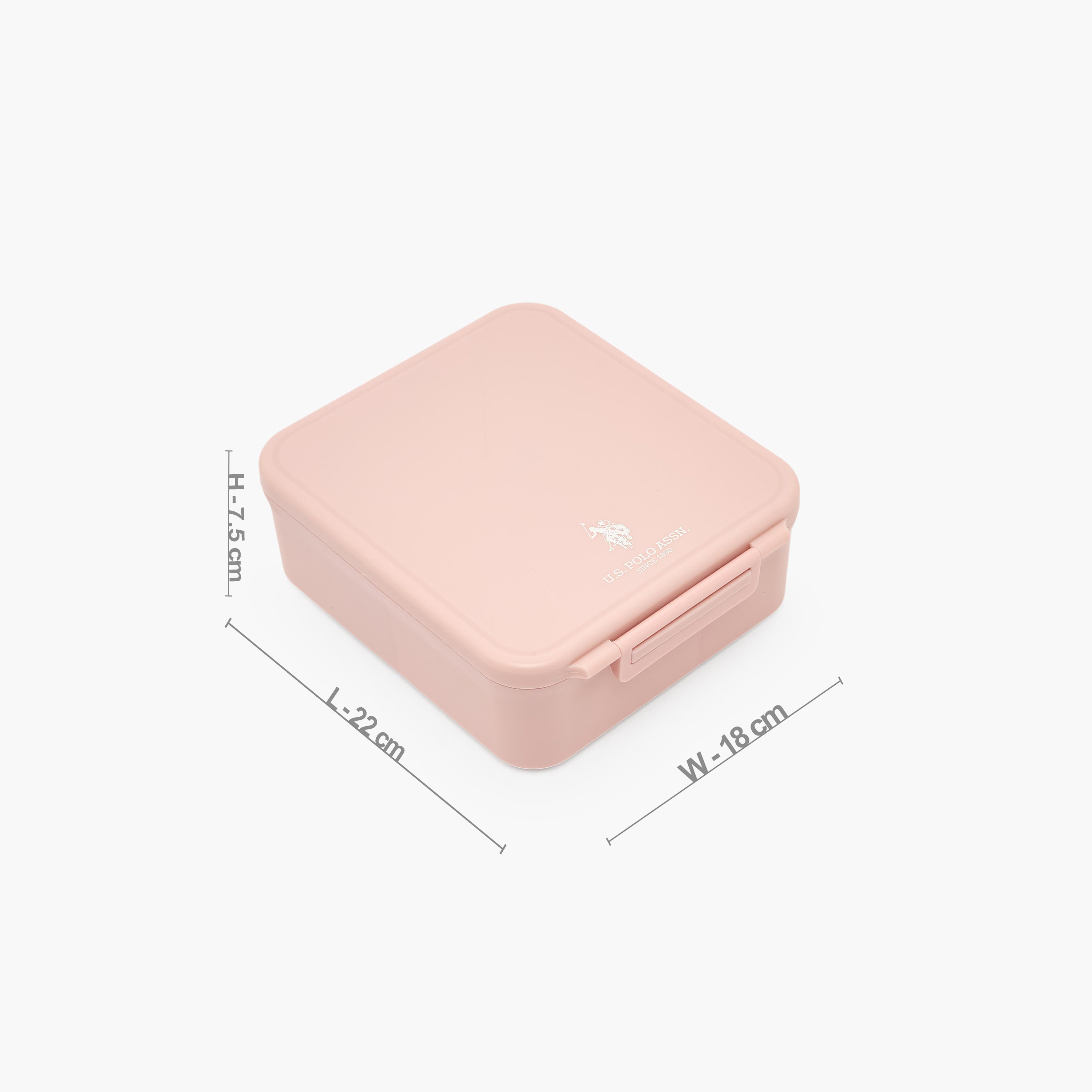 US POLO ASSN. Solid Bento Lunch Box for Girls with Soup Bowl - 1.7 L-school-lunchessentials-lunchboxes-image-7