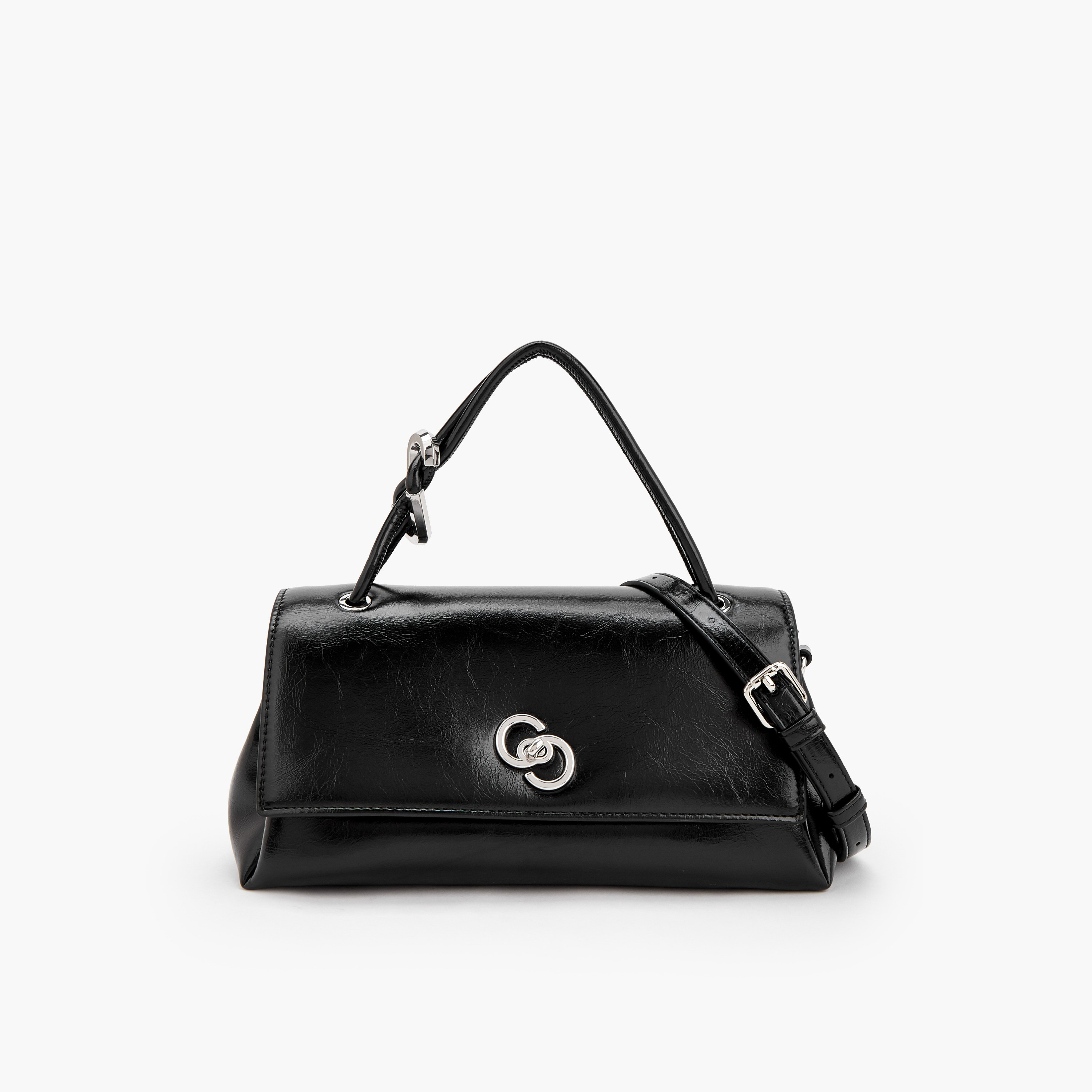 شنطة ساتشيل سادة بحزام قابل للفصل من سيليست-women-bagsandwallets-handbags-image-1