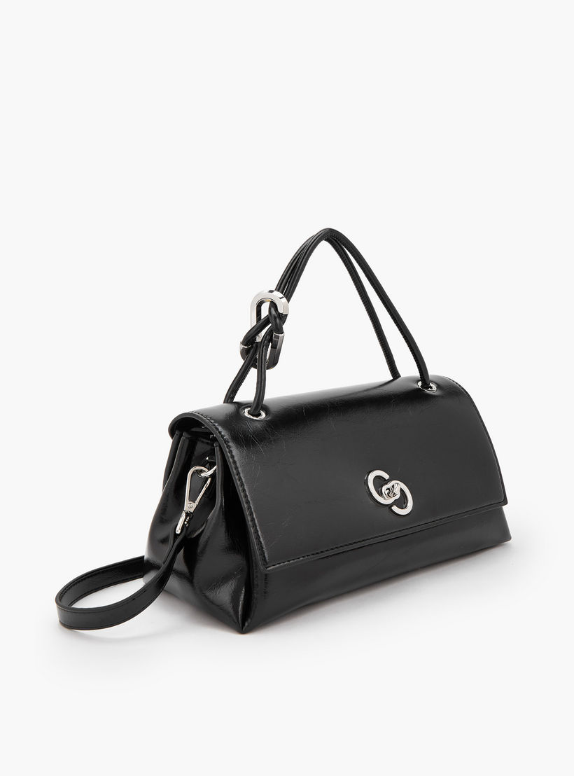 شنطة ساتشيل سادة بحزام قابل للفصل من سيليست-women-bagsandwallets-handbags-image-3