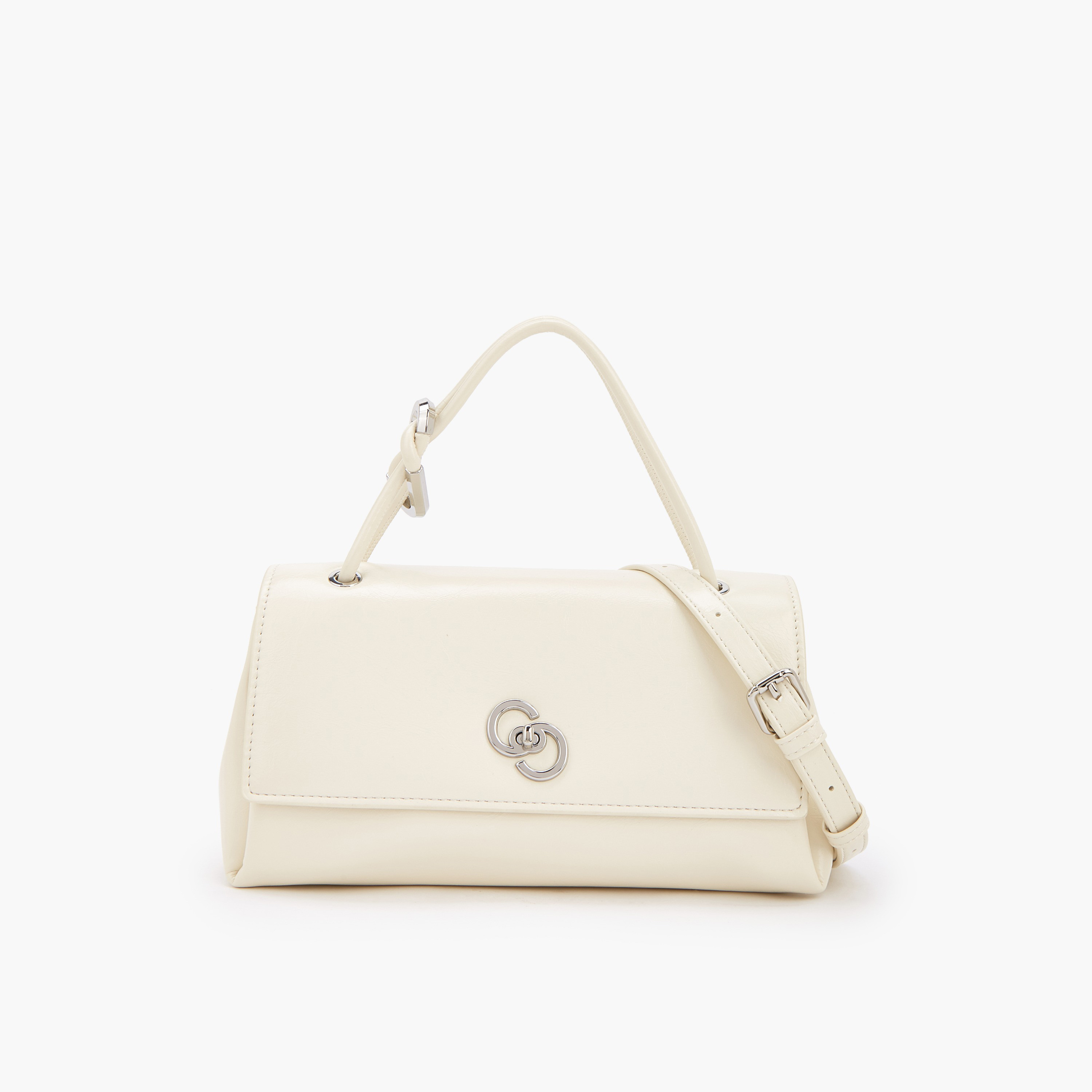 شنطة ساتشيل سادة بحزام قابل للفصل من سيليست-women-bagsandwallets-handbags-image-1