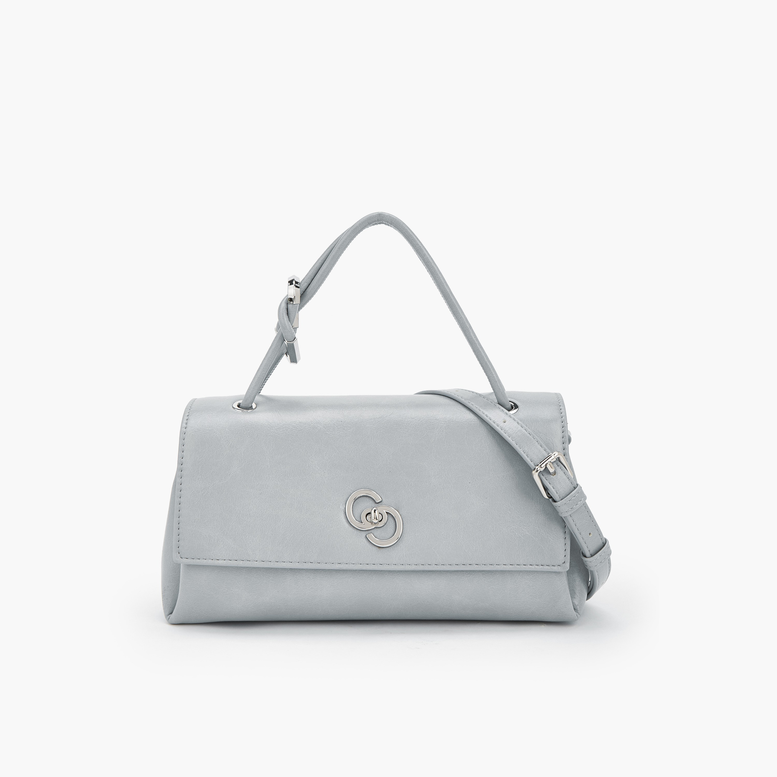شنطة ساتشيل سادة بحزام قابل للفصل من سيليست-women-bagsandwallets-handbags-image-1