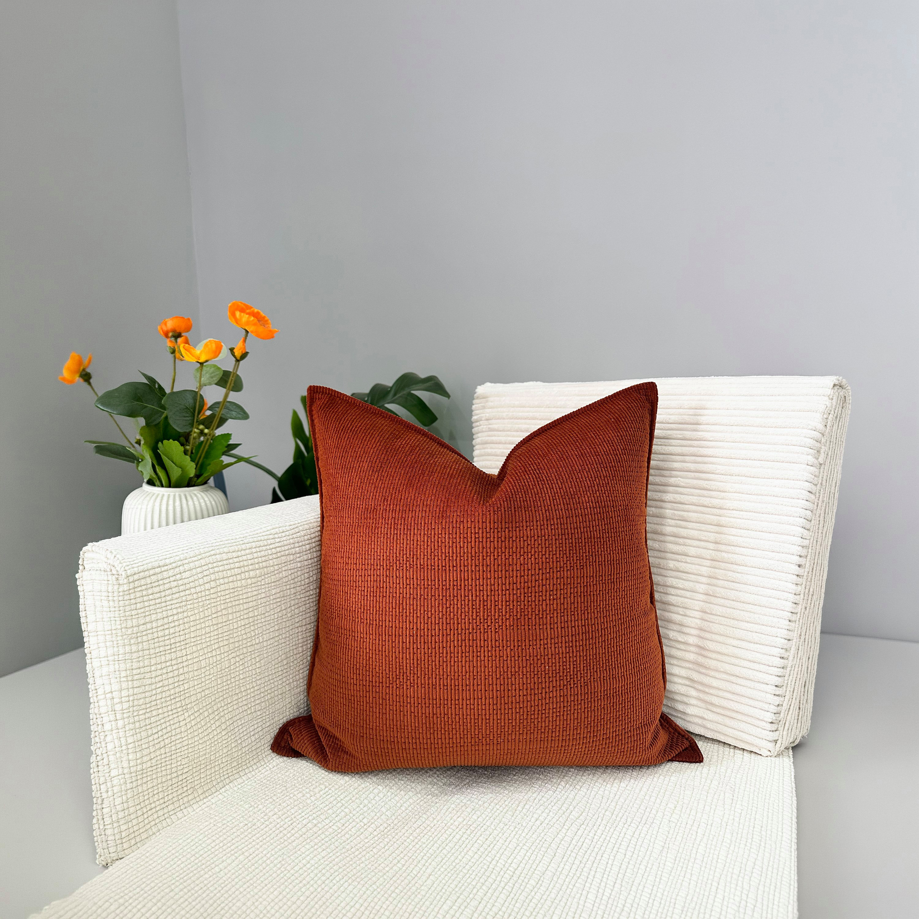 وسادة محشوة بحشوة صلبة - 45 × 45 سم-household-cushionsandthrows-filledcushions-decorativecushions-image-35