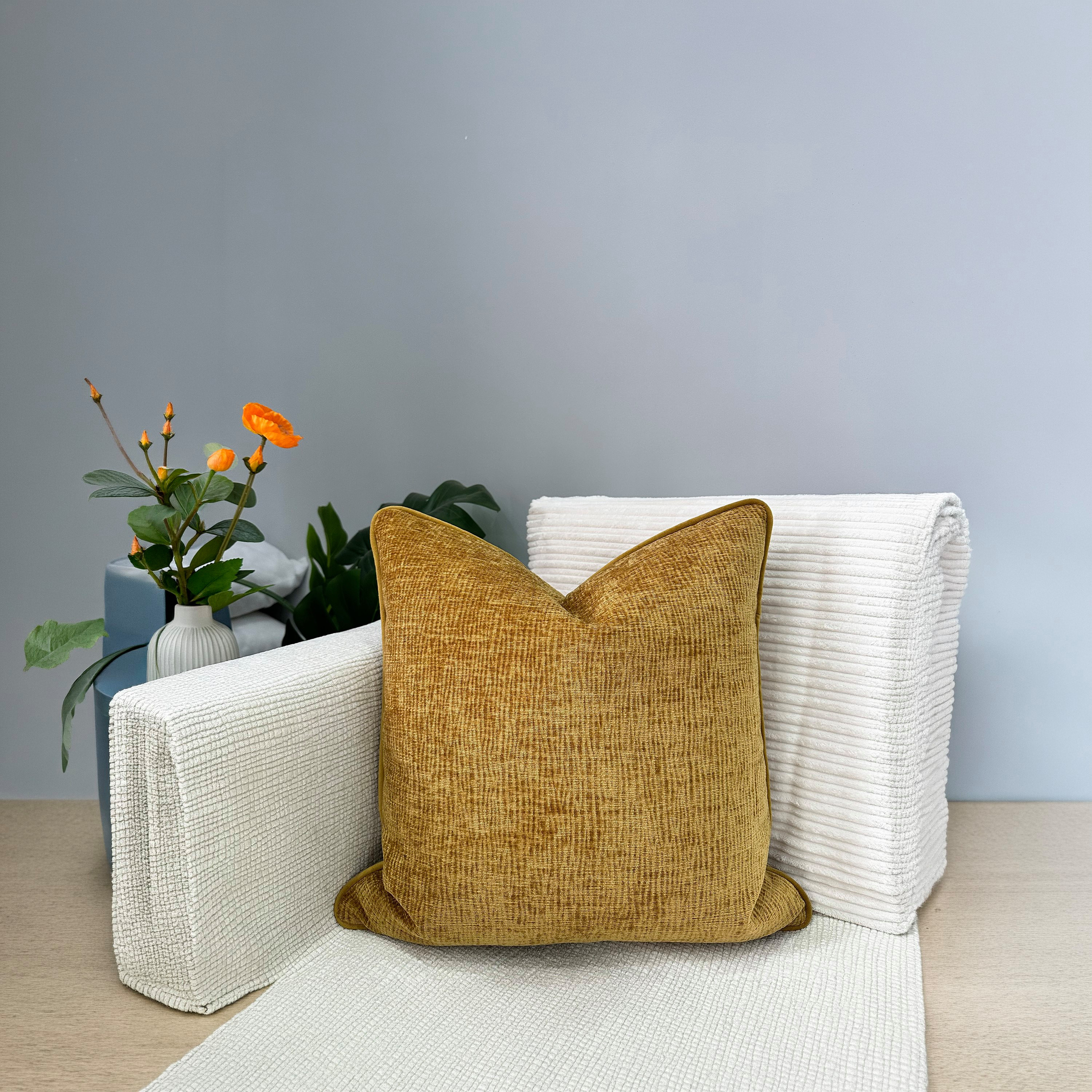 Solid Filled Cushion - 45x45 cms-household-cushionsandthrows-filledcushions-decorativecushions-image-5