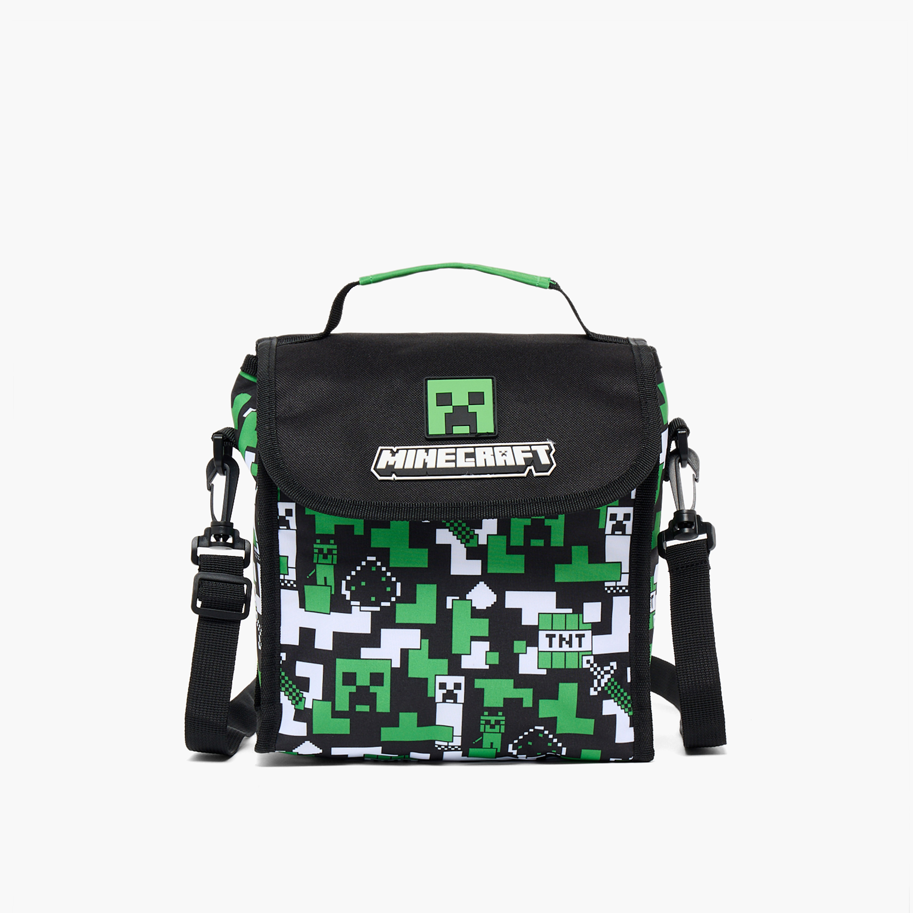 طقم شنطة ظهر مدرسية 3 قطع بطبعات للأولاد بعمر 13 سنة فأكثر من ماينكرافت-school-bagsandbackpacks-backpacks-image-11