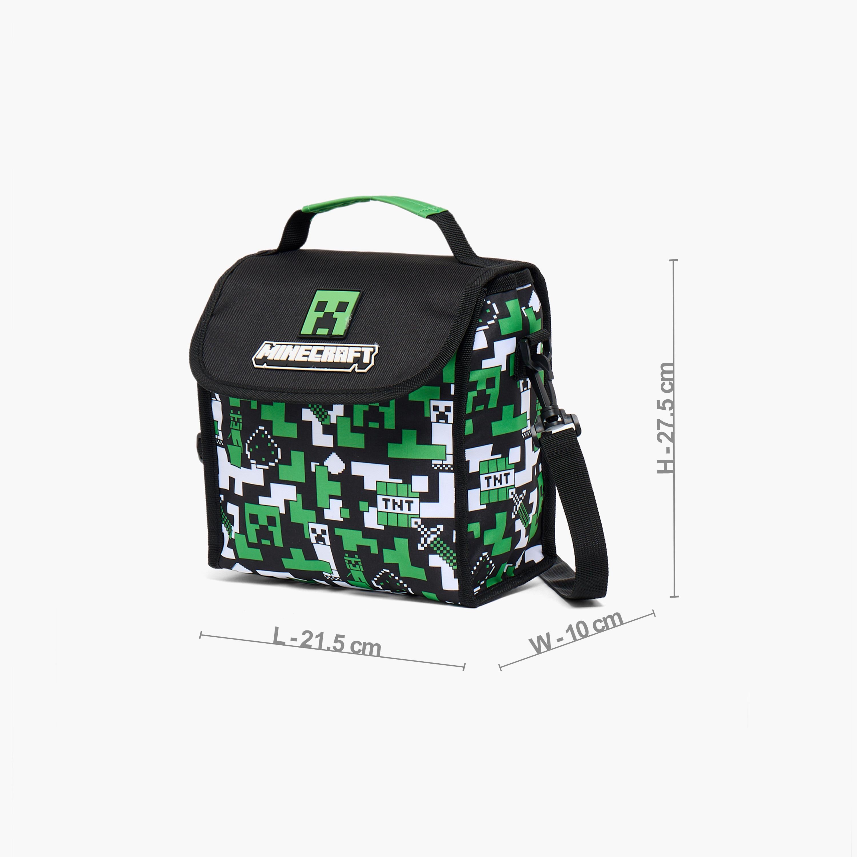طقم شنطة ظهر مدرسية 3 قطع بطبعات للأولاد بعمر 13 سنة فأكثر من ماينكرافت-school-bagsandbackpacks-backpacks-image-12