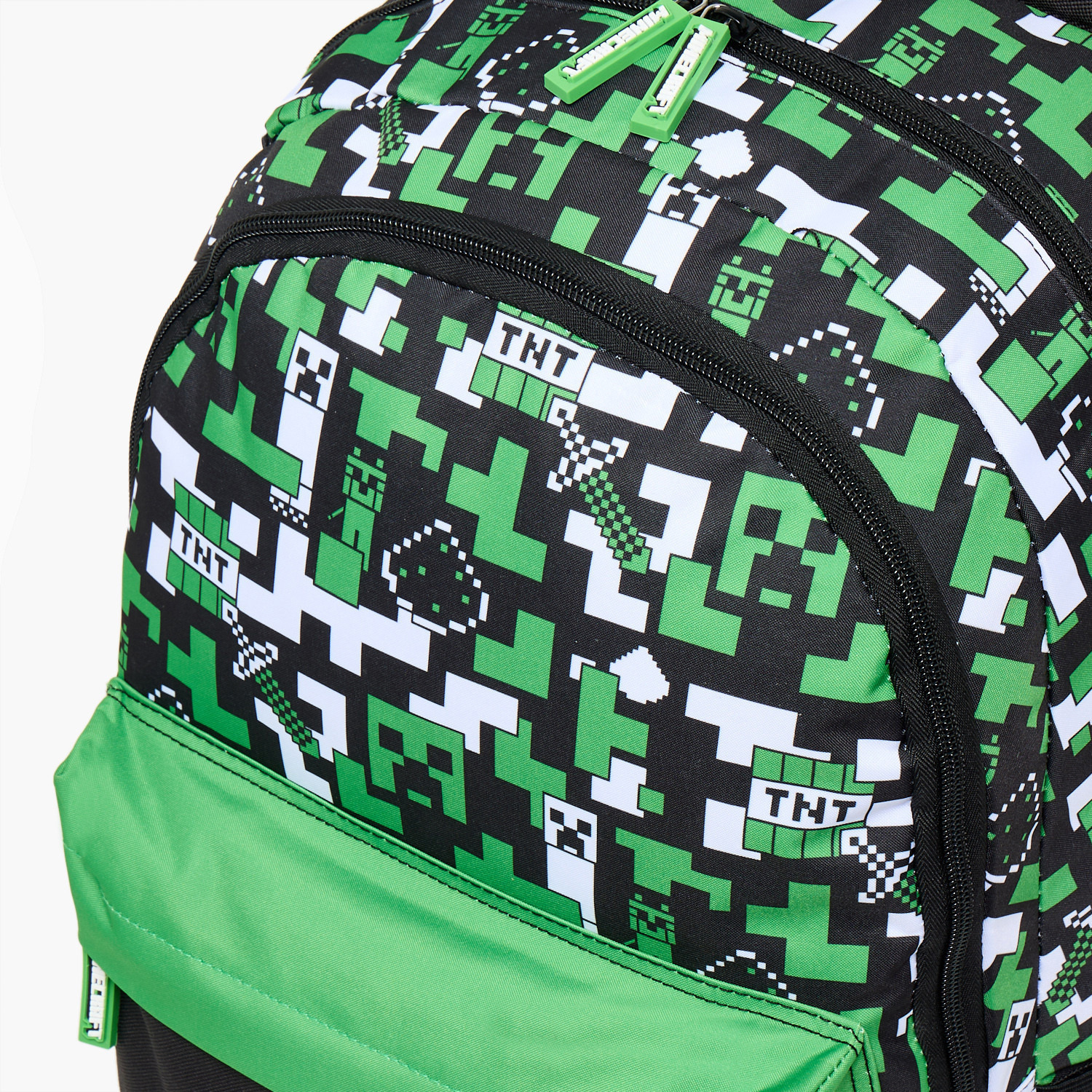 طقم شنطة ظهر مدرسية 3 قطع بطبعات للأولاد بعمر 13 سنة فأكثر من ماينكرافت-school-bagsandbackpacks-backpacks-image-5