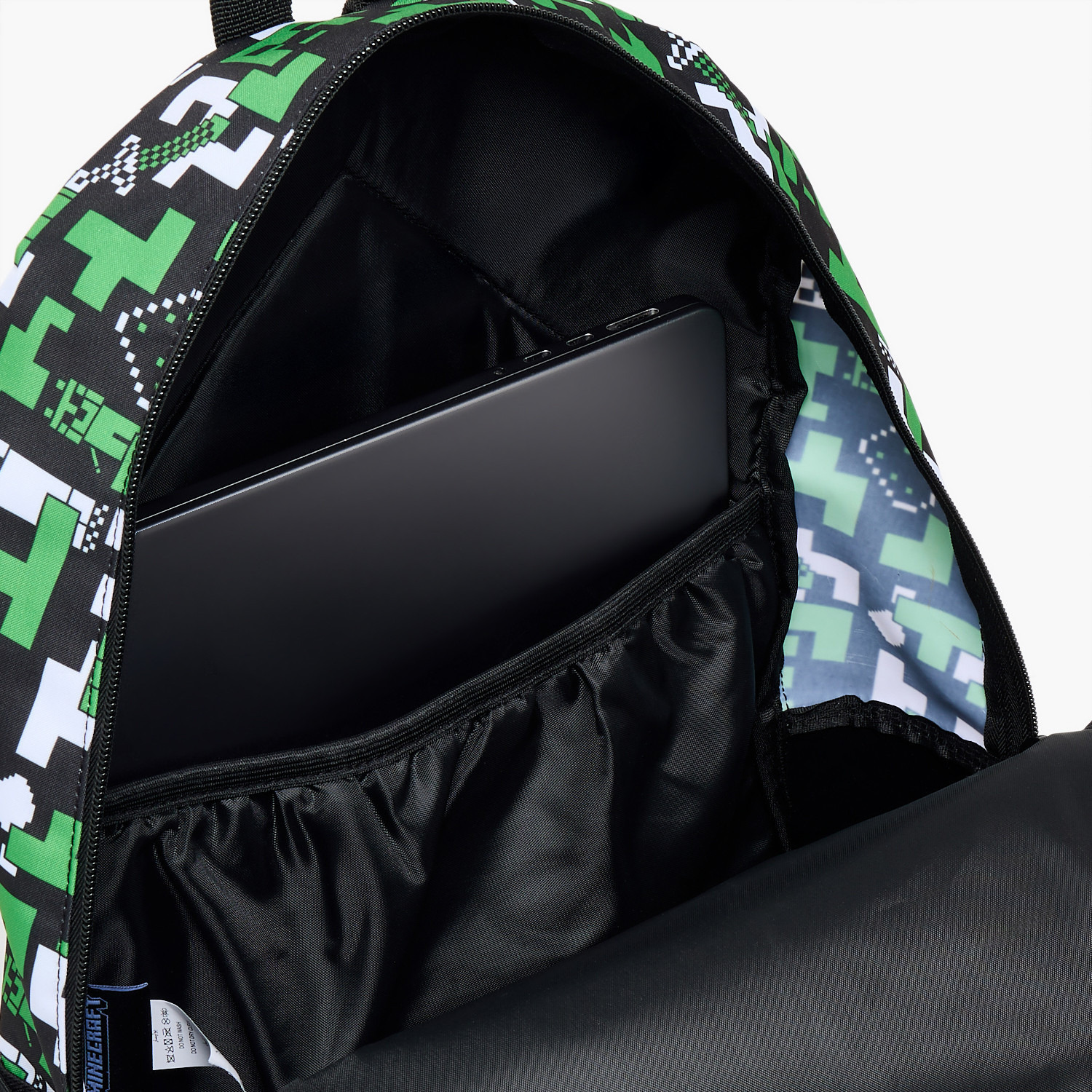 طقم شنطة ظهر مدرسية 3 قطع بطبعات للأولاد بعمر 13 سنة فأكثر من ماينكرافت-school-bagsandbackpacks-backpacks-image-7
