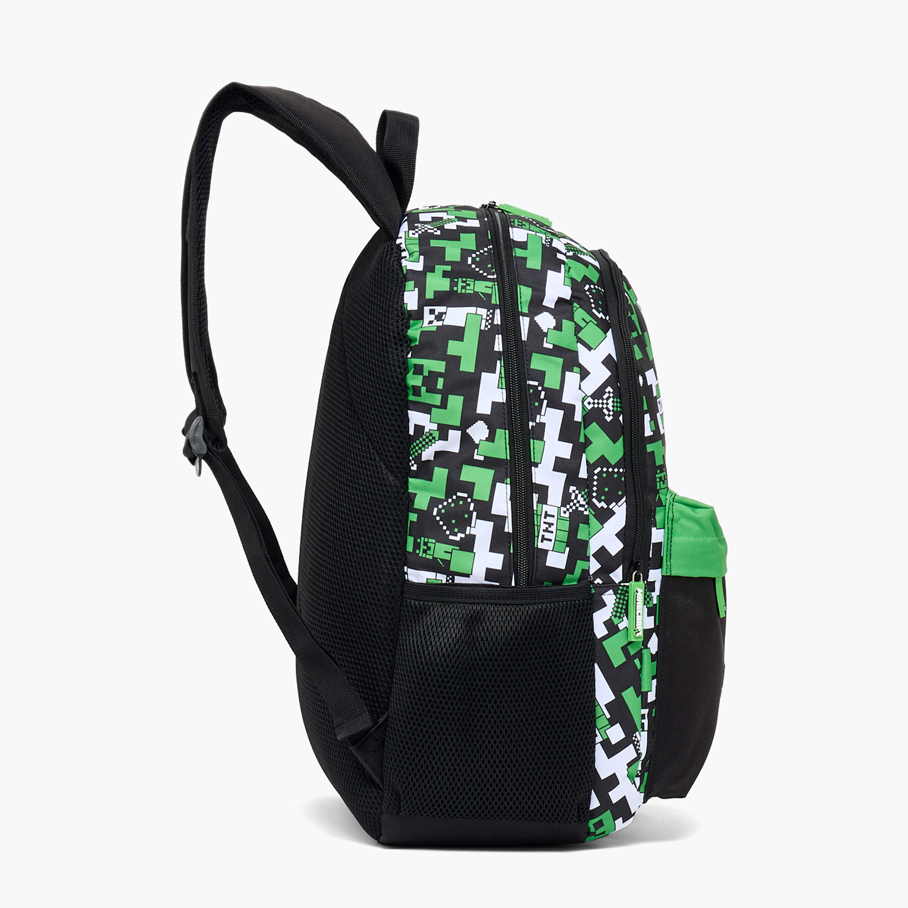 طقم شنطة ظهر مدرسية 3 قطع بطبعات للأولاد بعمر 13 سنة فأكثر من ماينكرافت-school-bagsandbackpacks-backpacks-image-9