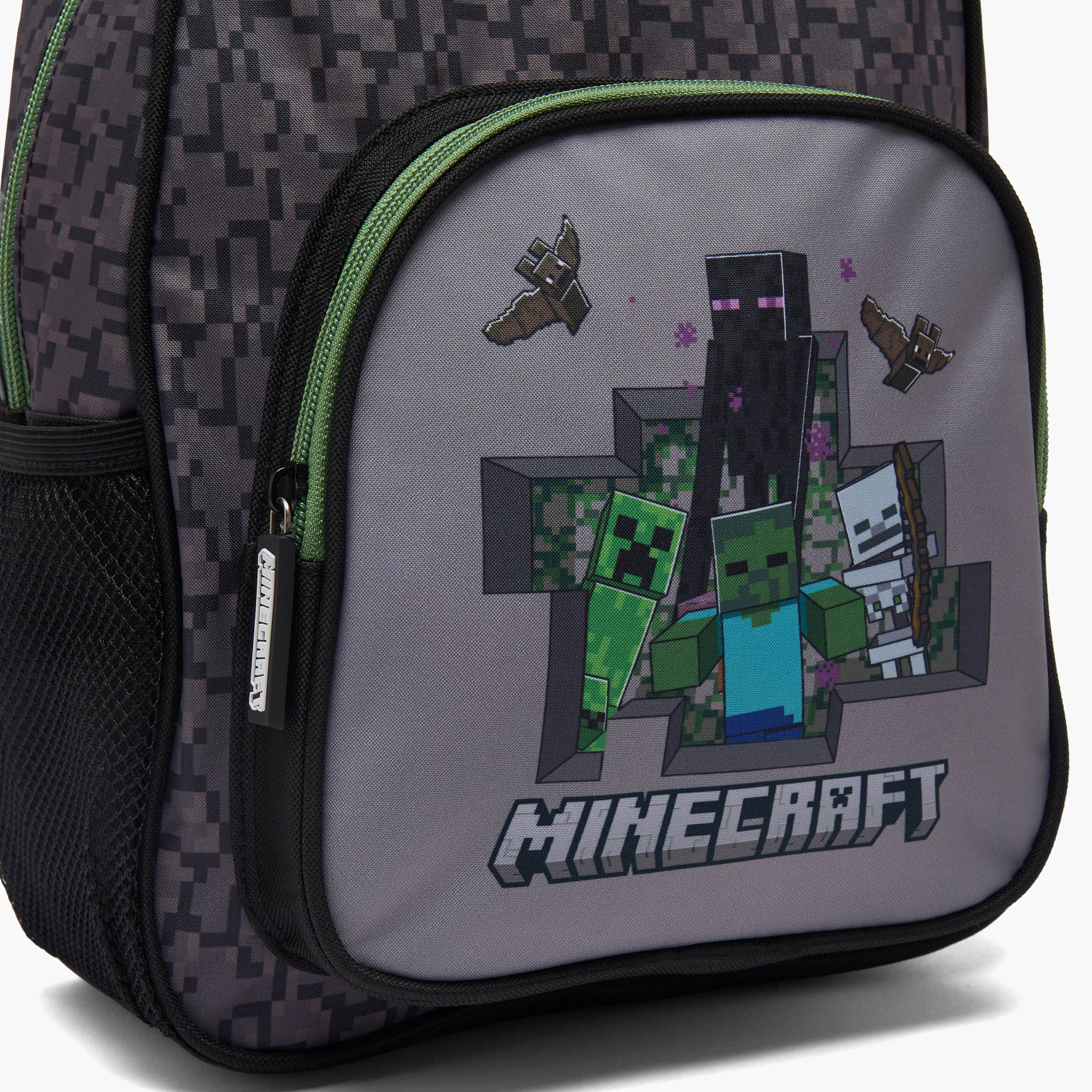 شنطة ظهر مدرسية بأحزمة كتف مبطنة وطبعات للأولاد بعمر 13 سنة فأكثر من ماينكرافت -boys-accessories-bagsandbackpacks-image-4