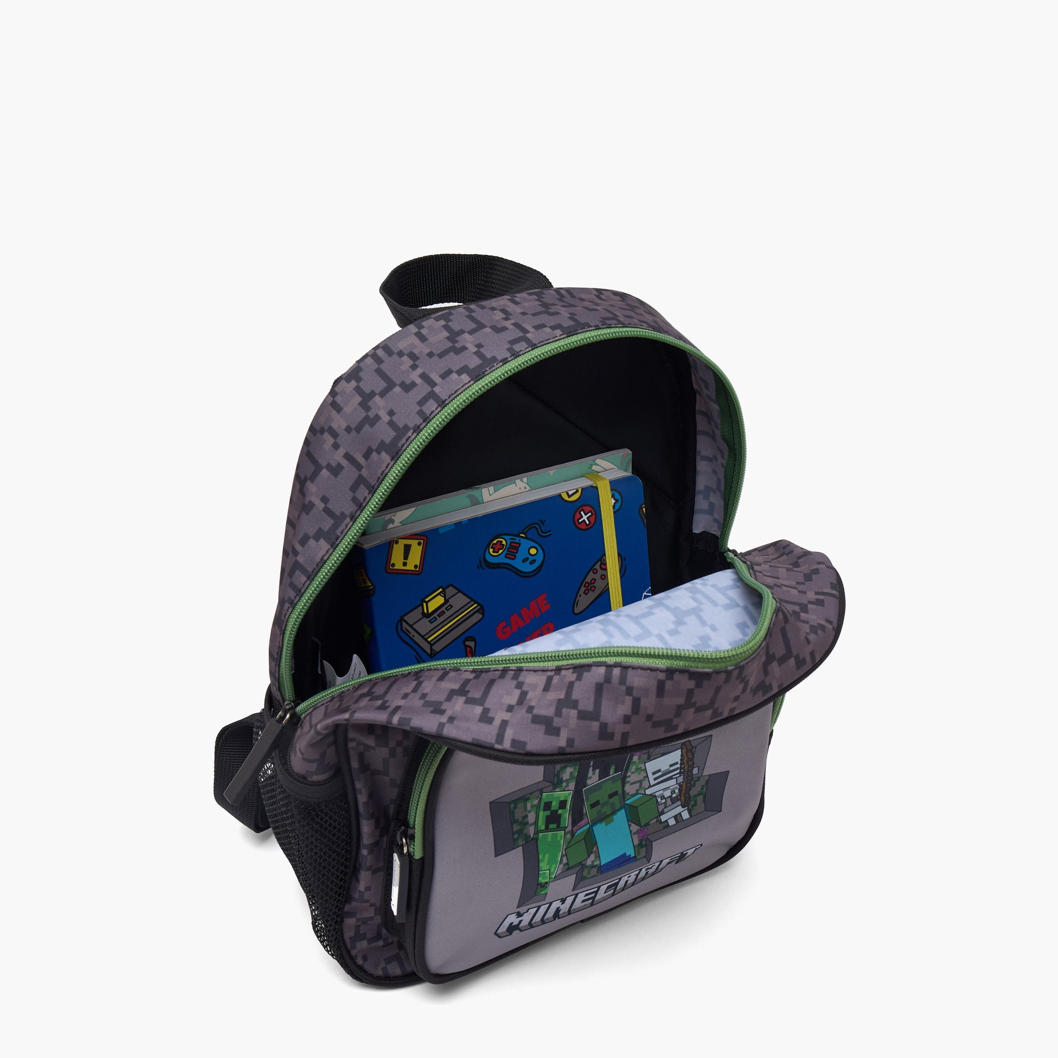 شنطة ظهر مدرسية بأحزمة كتف مبطنة وطبعات للأولاد بعمر 13 سنة فأكثر من ماينكرافت -boys-accessories-bagsandbackpacks-image-5