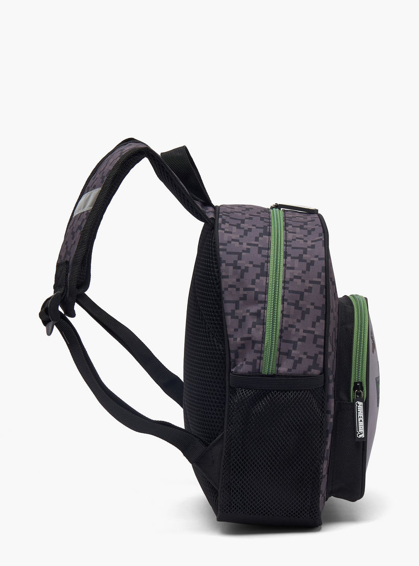 شنطة ظهر مدرسية بأحزمة كتف مبطنة وطبعات للأولاد بعمر 13 سنة فأكثر من ماينكرافت -boys-accessories-bagsandbackpacks-image-7