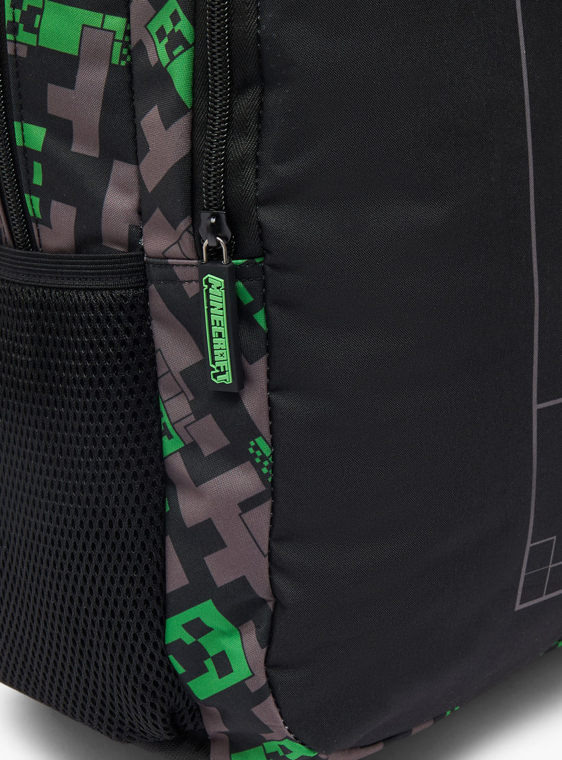 شنطة ظهر بطبعات للأولاد من 13 سنة فأكثر مع أحزمة كتف مبطنة من ماينكرافت-boys-accessories-bagsandbackpacks-image-4