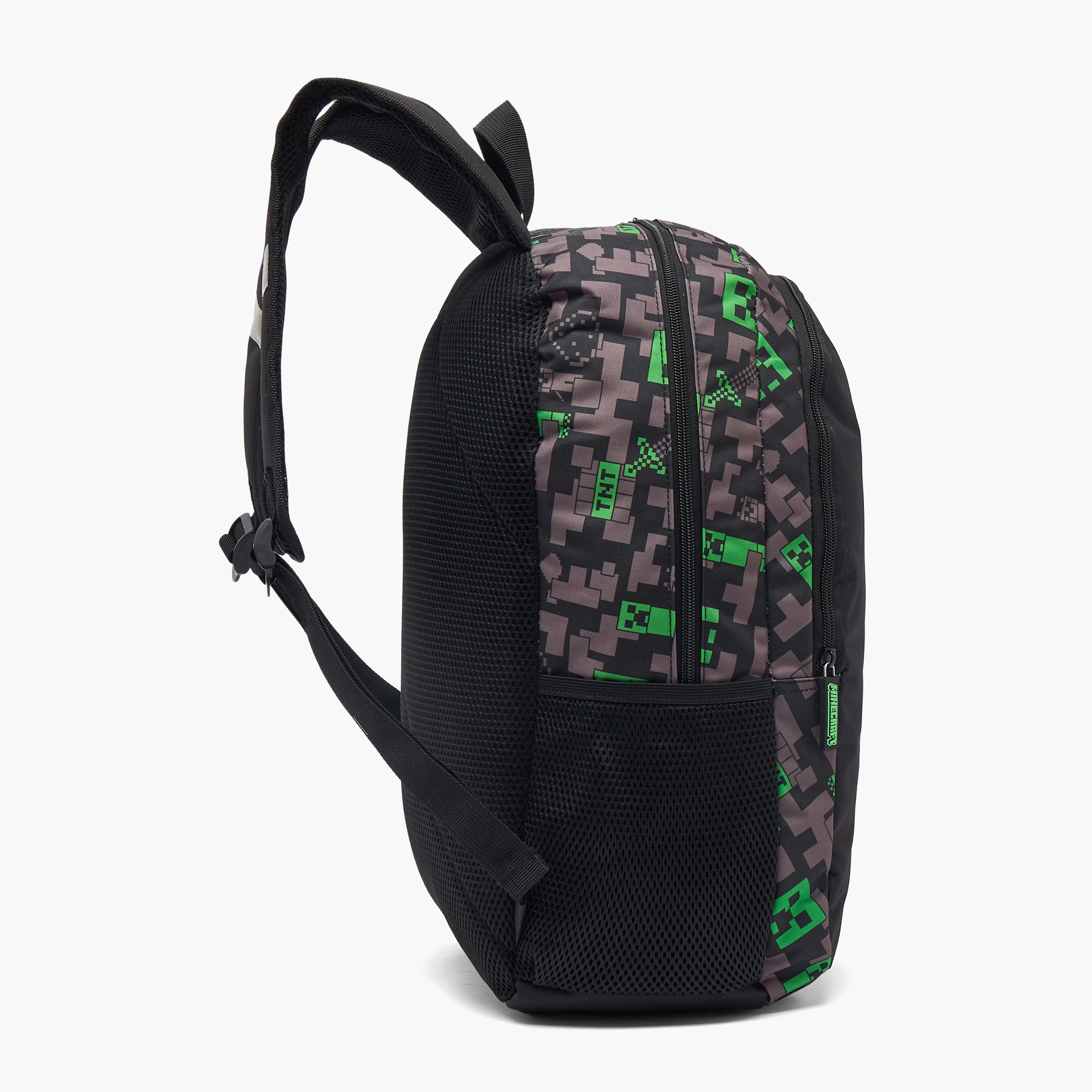 شنطة ظهر بطبعات للأولاد من 13 سنة فأكثر مع أحزمة كتف مبطنة من ماينكرافت-boys-accessories-bagsandbackpacks-image-7