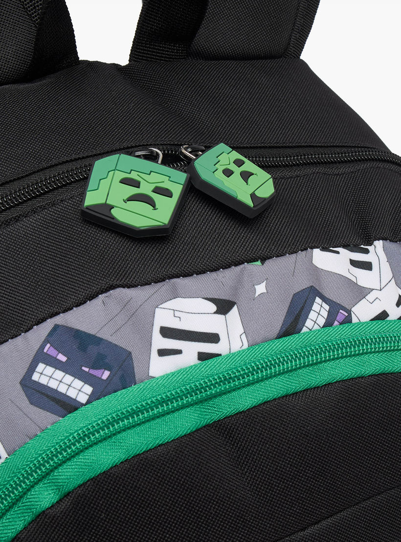 شنطة ظهر مدرسية بأحزمة كتف مبطنة وطبعات للأولاد بعمر 13 سنة فأكثر من ماينكرافت -boys-accessories-bagsandbackpacks-image-3