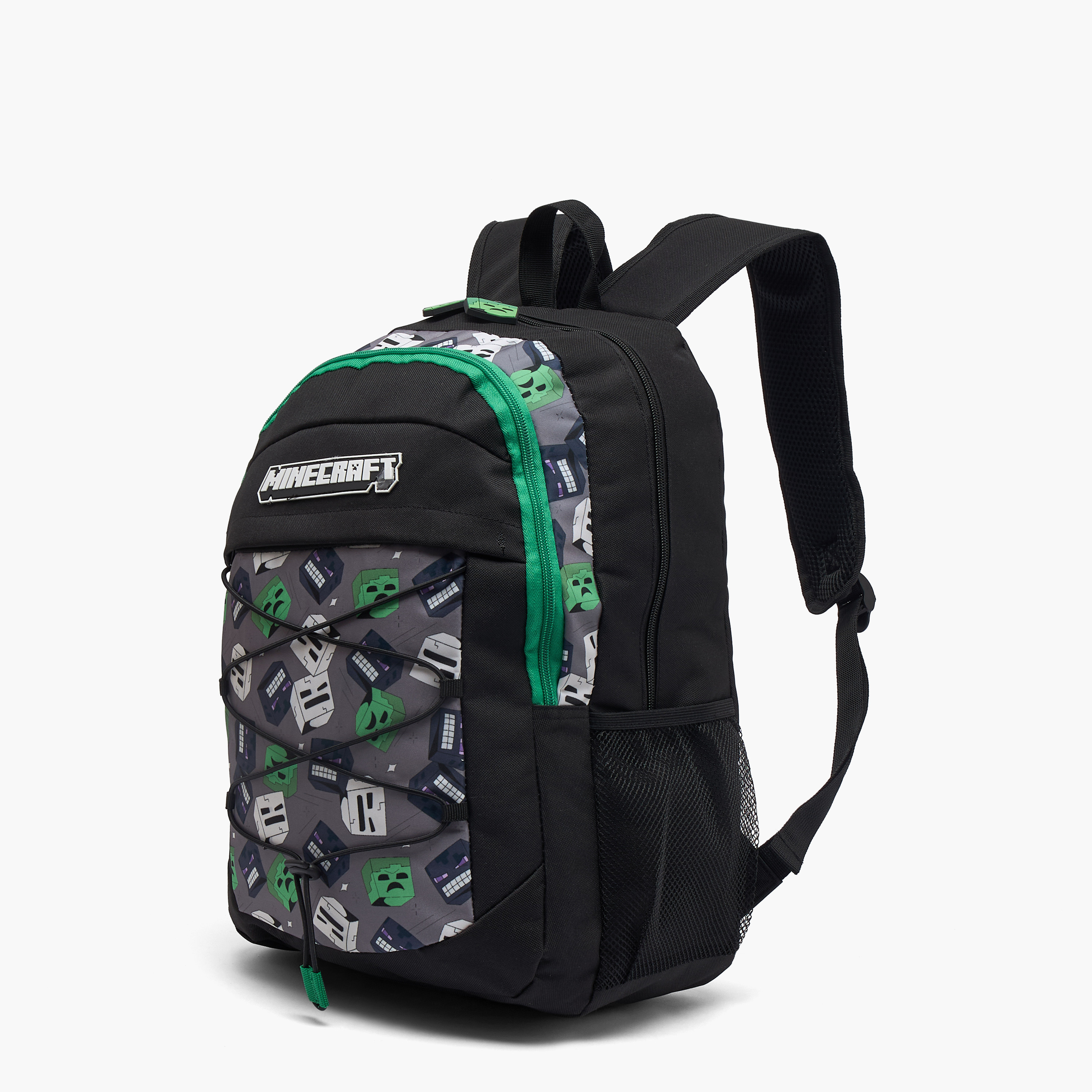 شنطة ظهر مدرسية بأحزمة كتف مبطنة وطبعات للأولاد بعمر 13 سنة فأكثر من ماينكرافت -boys-accessories-bagsandbackpacks-image-7