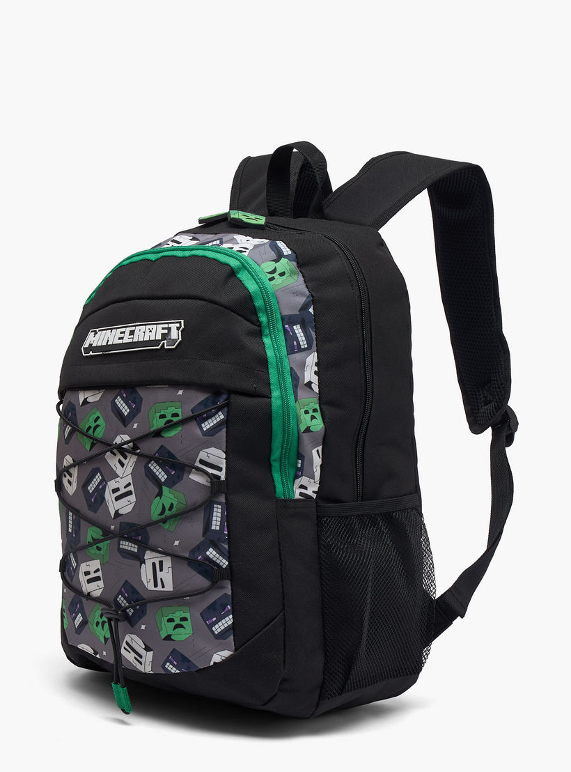 شنطة ظهر مدرسية بأحزمة كتف مبطنة وطبعات للأولاد بعمر 13 سنة فأكثر من ماينكرافت -boys-accessories-bagsandbackpacks-image-7