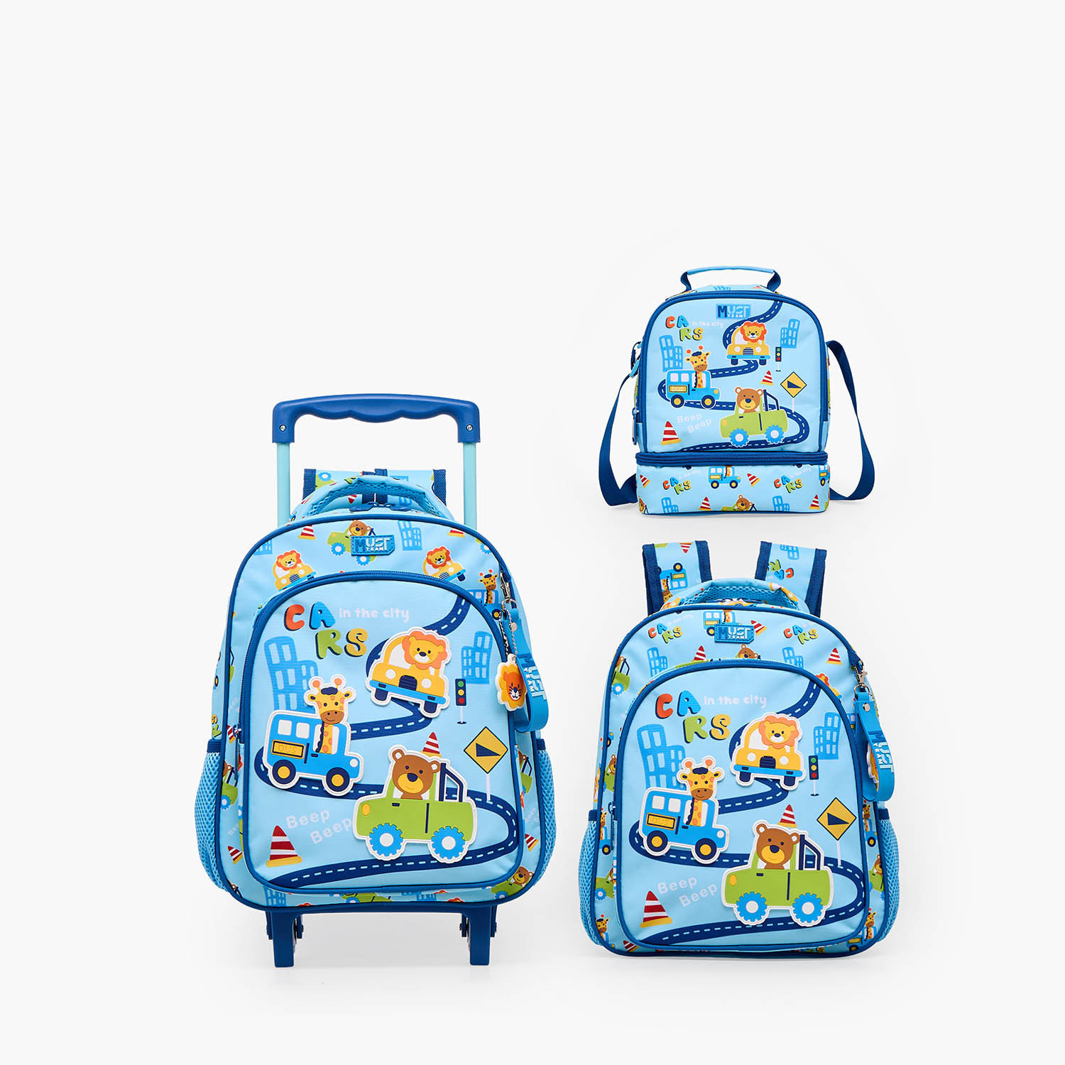 MustTeam Printed Lunch Bag for Boys 5-8 Years with Insulation-school-lunchessentials-lunchbags-image-9