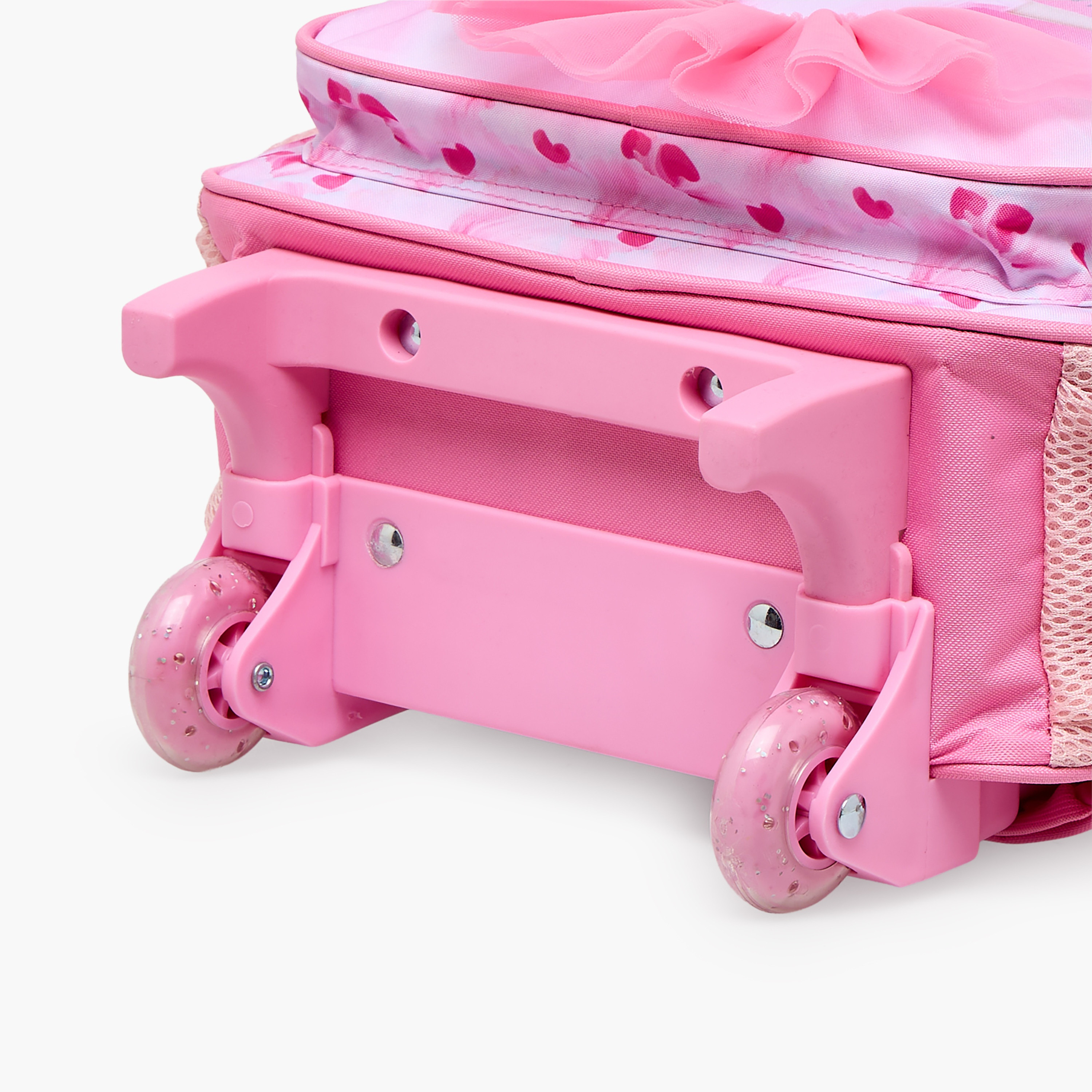 شنطة ترولي بطبعة باليرينا للبنات من 2 - 5 سنوات مع مقبض قابل للسحب من ماست تيم - 12 بوصة-school-bagsandbackpacks-trolleybags-image-12