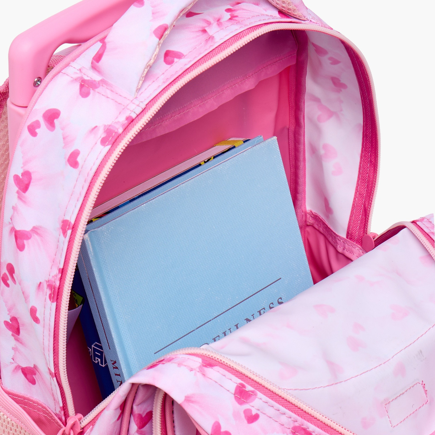 شنطة ترولي بطبعة باليرينا للبنات من 2 - 5 سنوات مع مقبض قابل للسحب من ماست تيم - 12 بوصة-school-bagsandbackpacks-trolleybags-image-7