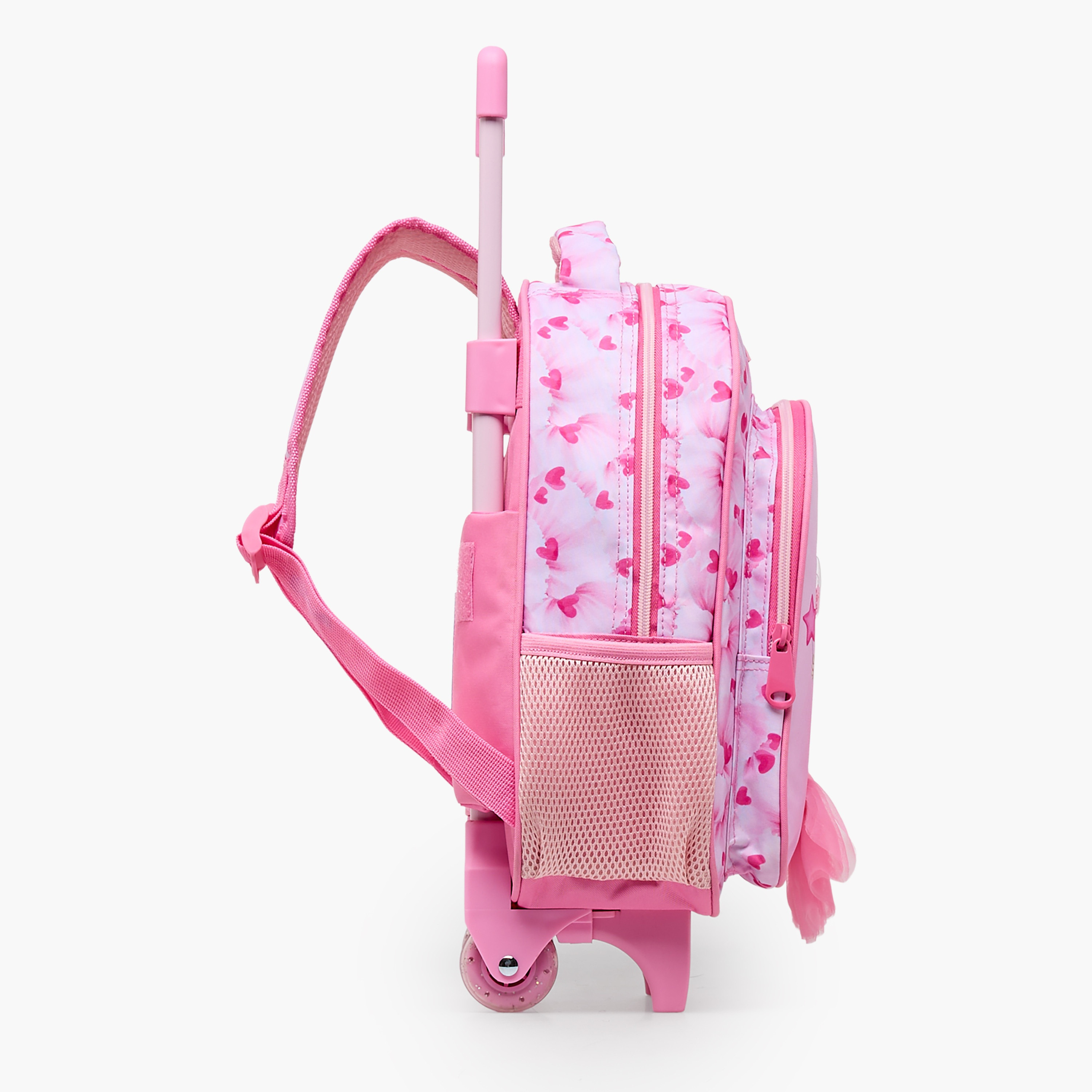 شنطة ترولي بطبعة باليرينا للبنات من 2 - 5 سنوات مع مقبض قابل للسحب من ماست تيم - 12 بوصة-school-bagsandbackpacks-trolleybags-image-9