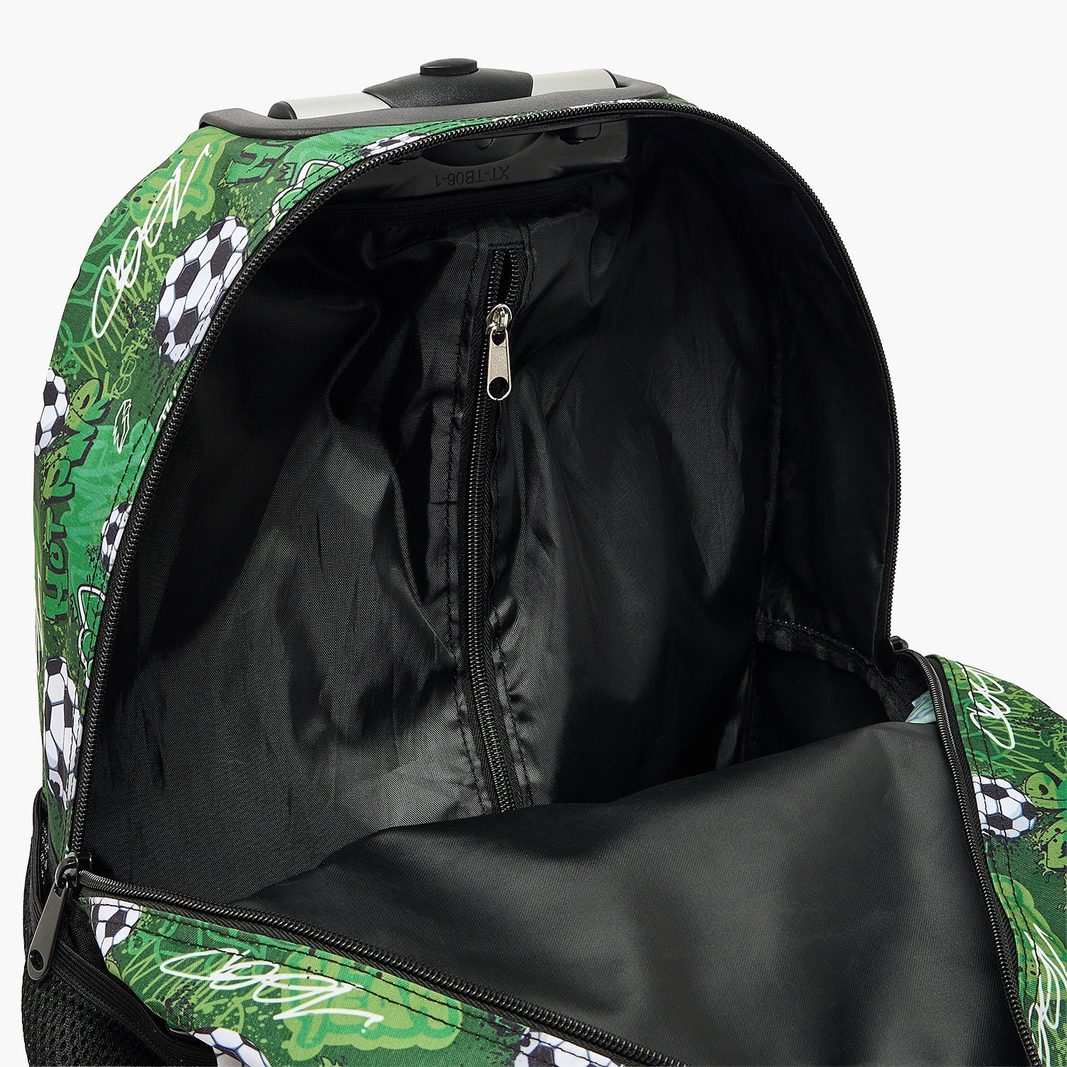 شنطة ظهر ترولي بطبعات وحمالات كتف قابلة للتعديل للأولاد 8-13 سنوات من ماست تيم - 17 بوصة-school-bagsandbackpacks-trolleybags-image-7