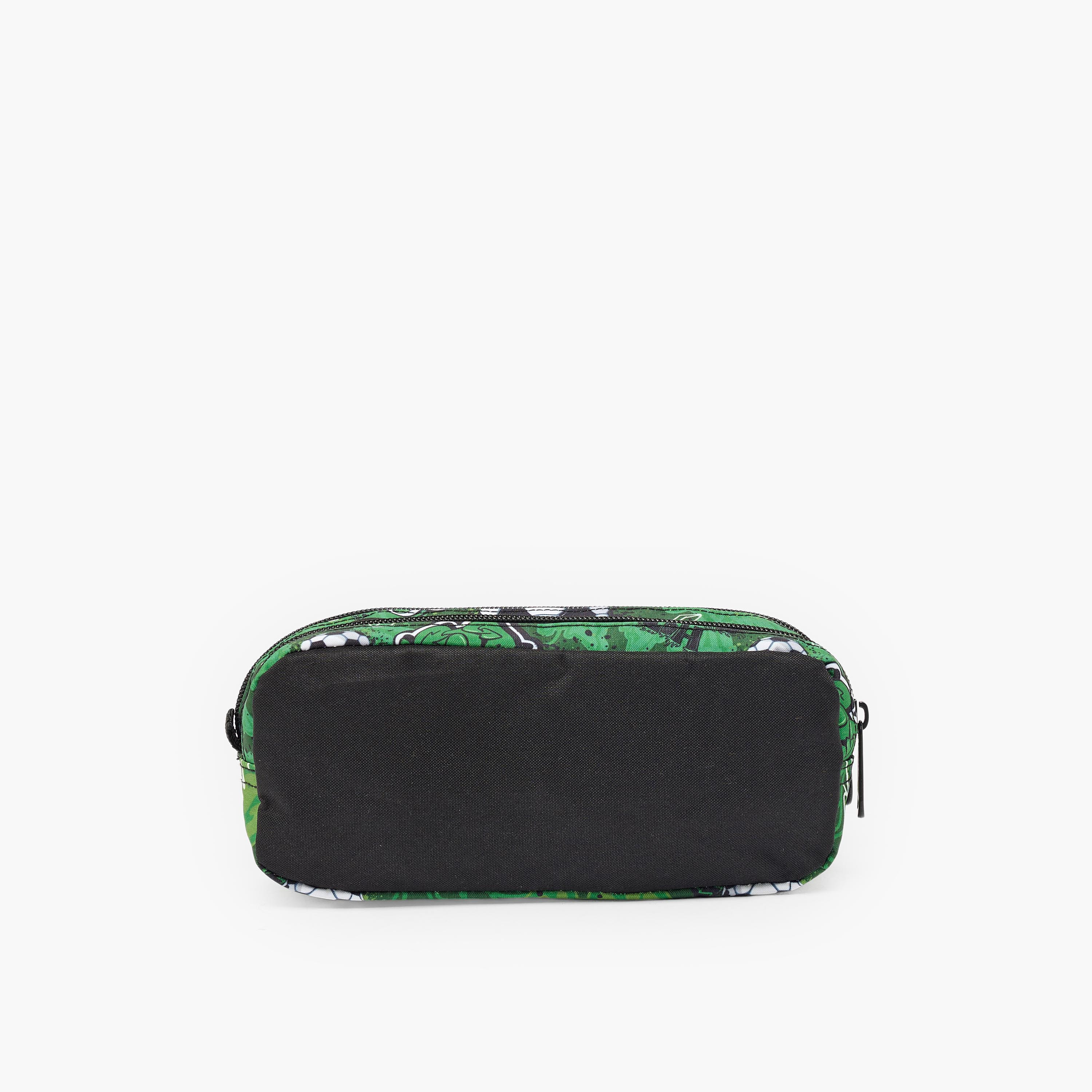 MustTeam Football Print Pencil Pouch with 2 Compartments-school-stationery-pencilcases-image-4