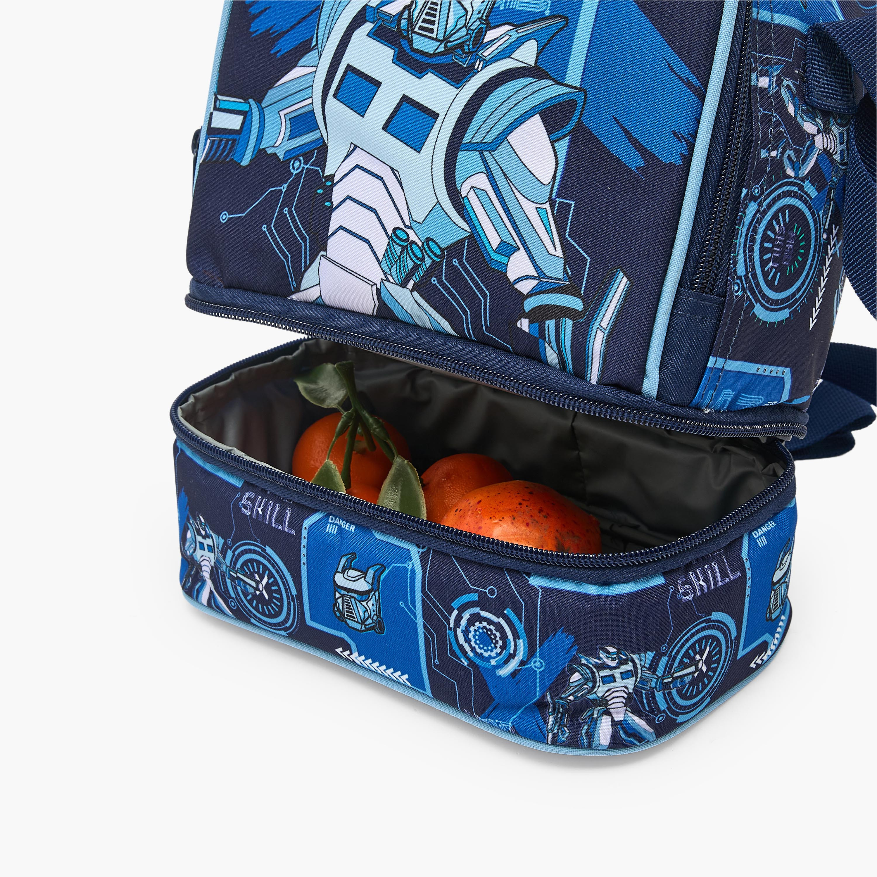شنطة غداء بحزام قابل للفصل وبطبعات للأولاد من سن 5-8 سنوات من ماست تيم-school-lunchessentials-lunchbags-image-5