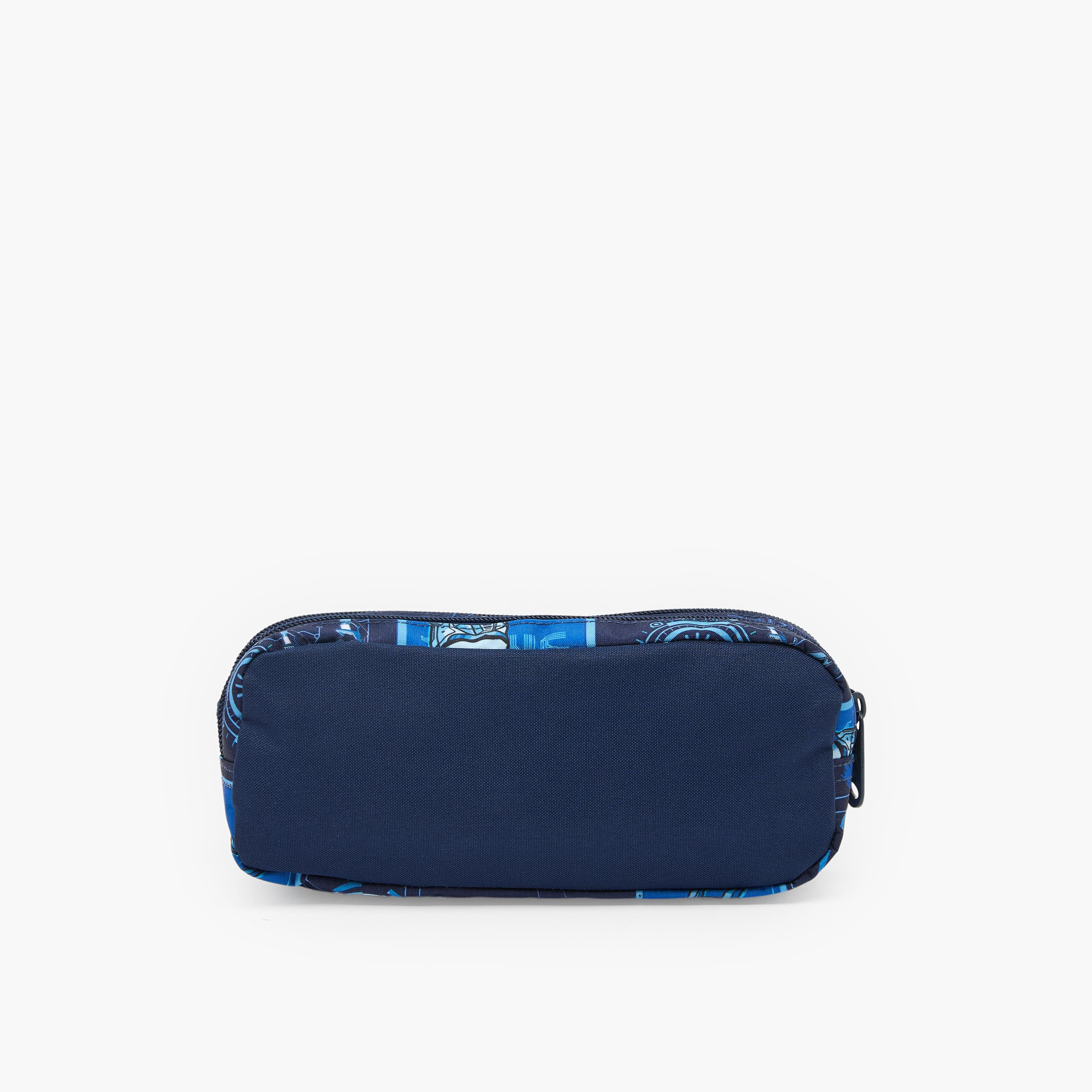 MustTeam Robot Print Pencil Pouch with 2 Compartments-school-stationery-pencilcases-image-3