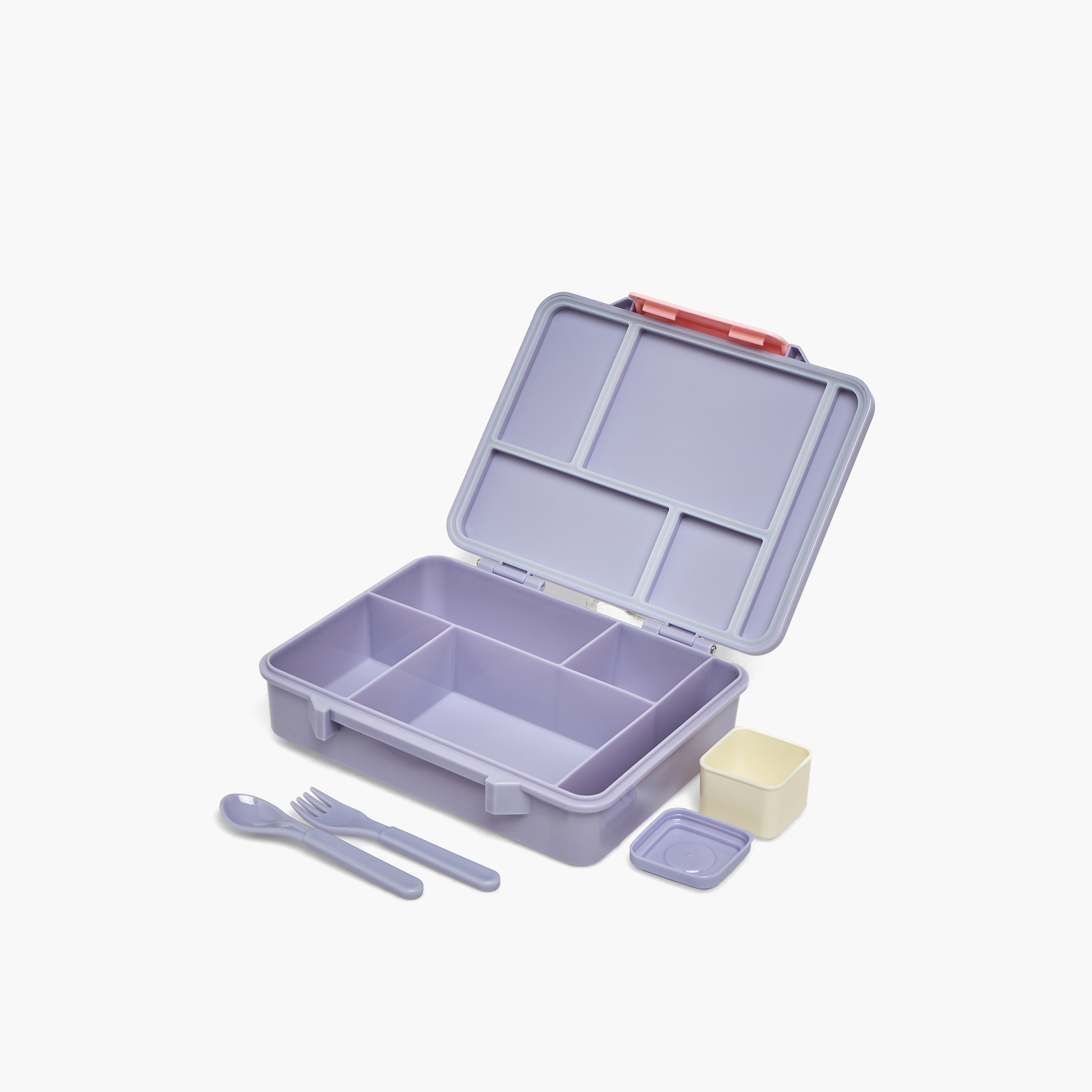 صندوق غداء بطبعات فراشة مع أدوات مائدة للبنات من سامي ستوديو - 1.3 لتر-school-lunchessentials-lunchboxes-image-6